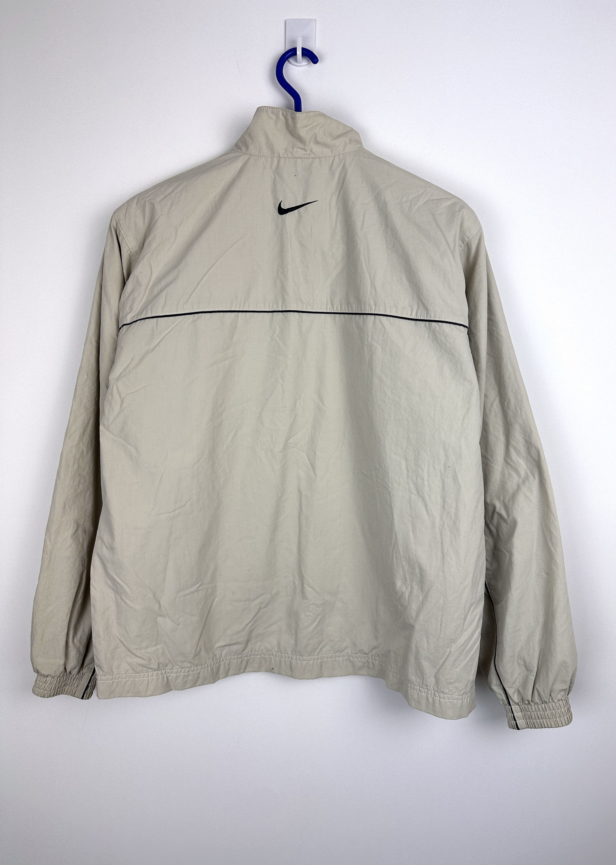 Nike Vintage Nike swoosh creamy jacket M Size US M / EU 48-50 / 2 - 7 Thumbnail