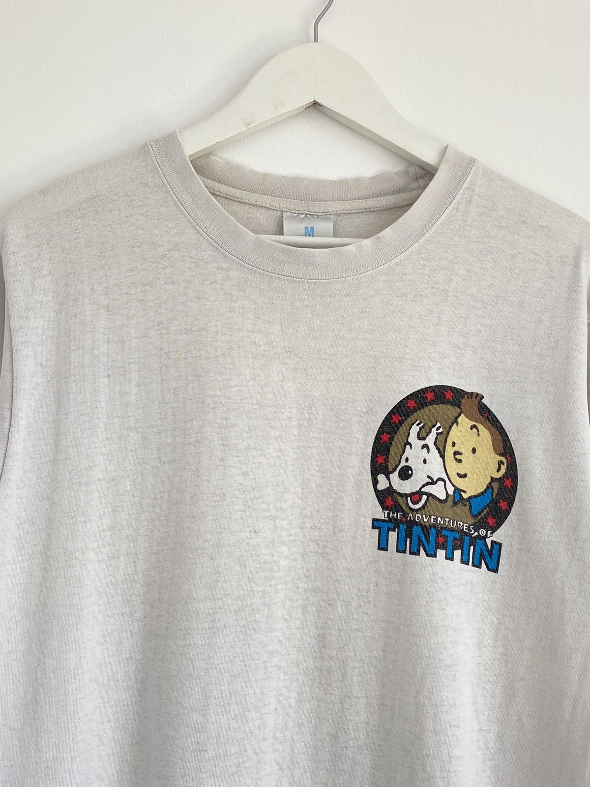 Cartoon Network Vintage The Adventures of Tin Tin The Blue Lotus T-shirt Size US M / EU 48-50 / 2 - 7 Thumbnail
