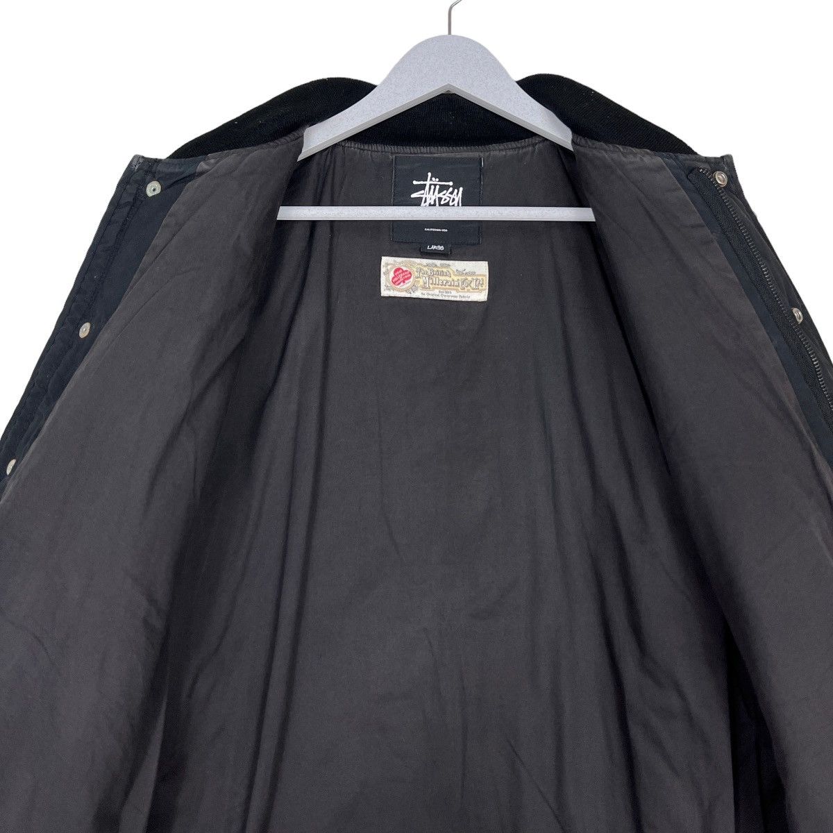 Stussy 🔥 STUSSY QUILTED BOMBER JACKET THE BRITISH MILLERAIN SYSTEM Size US L / EU 52-54 / 3 - 13 Thumbnail