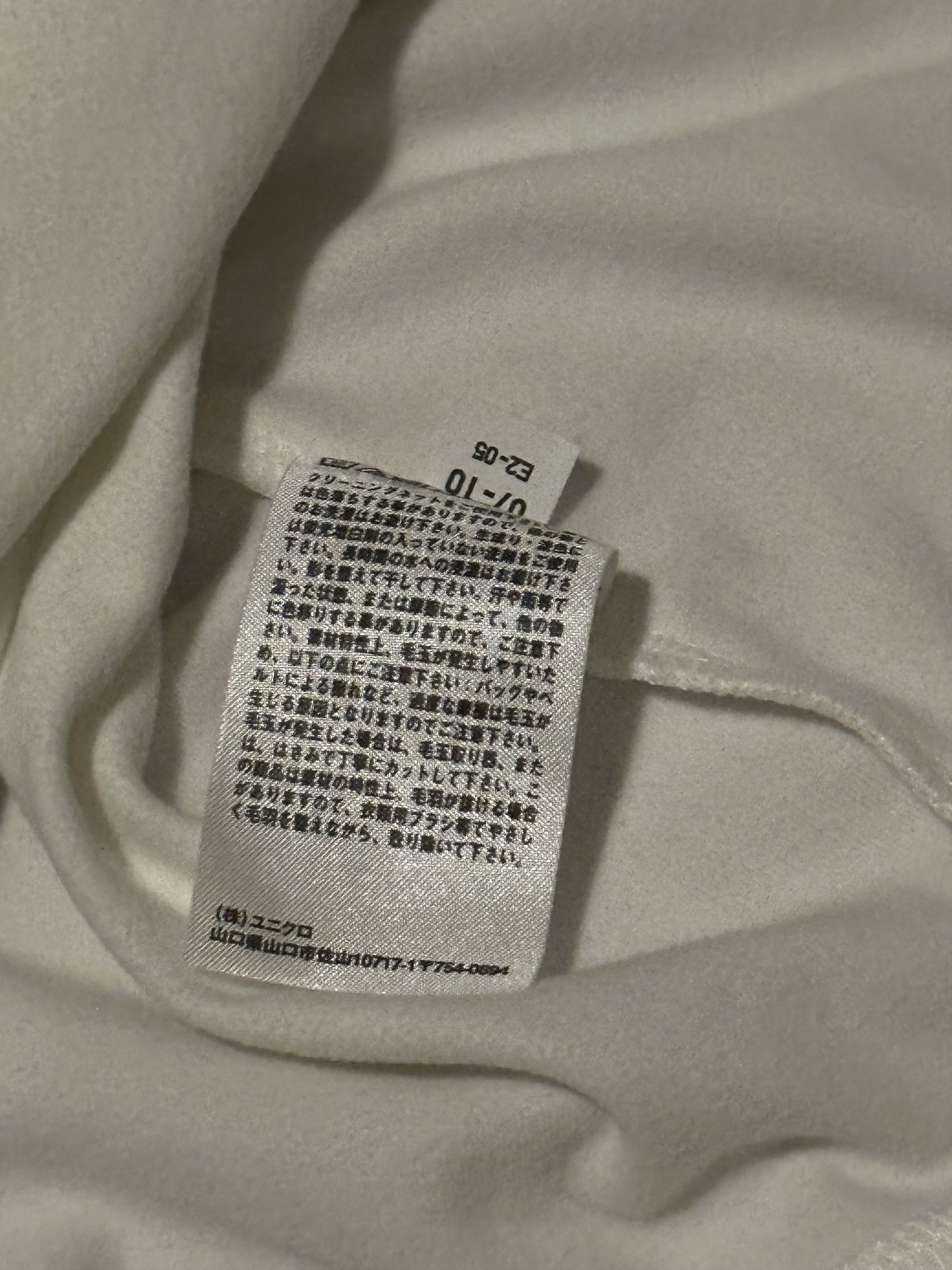 Uniqlo Uniqlo White Smooth Fleece Mock Neck Long-Sleeve from Japan Size US M / EU 48-50 / 2 - 8 Thumbnail