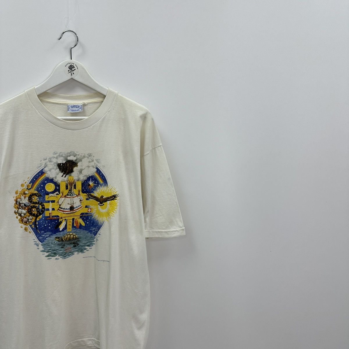 Vintage Vintage 90s Indians Marian Capka art graphic tee y2k Indian Size US XL / EU 56 / 4 - 2 Thumbnail