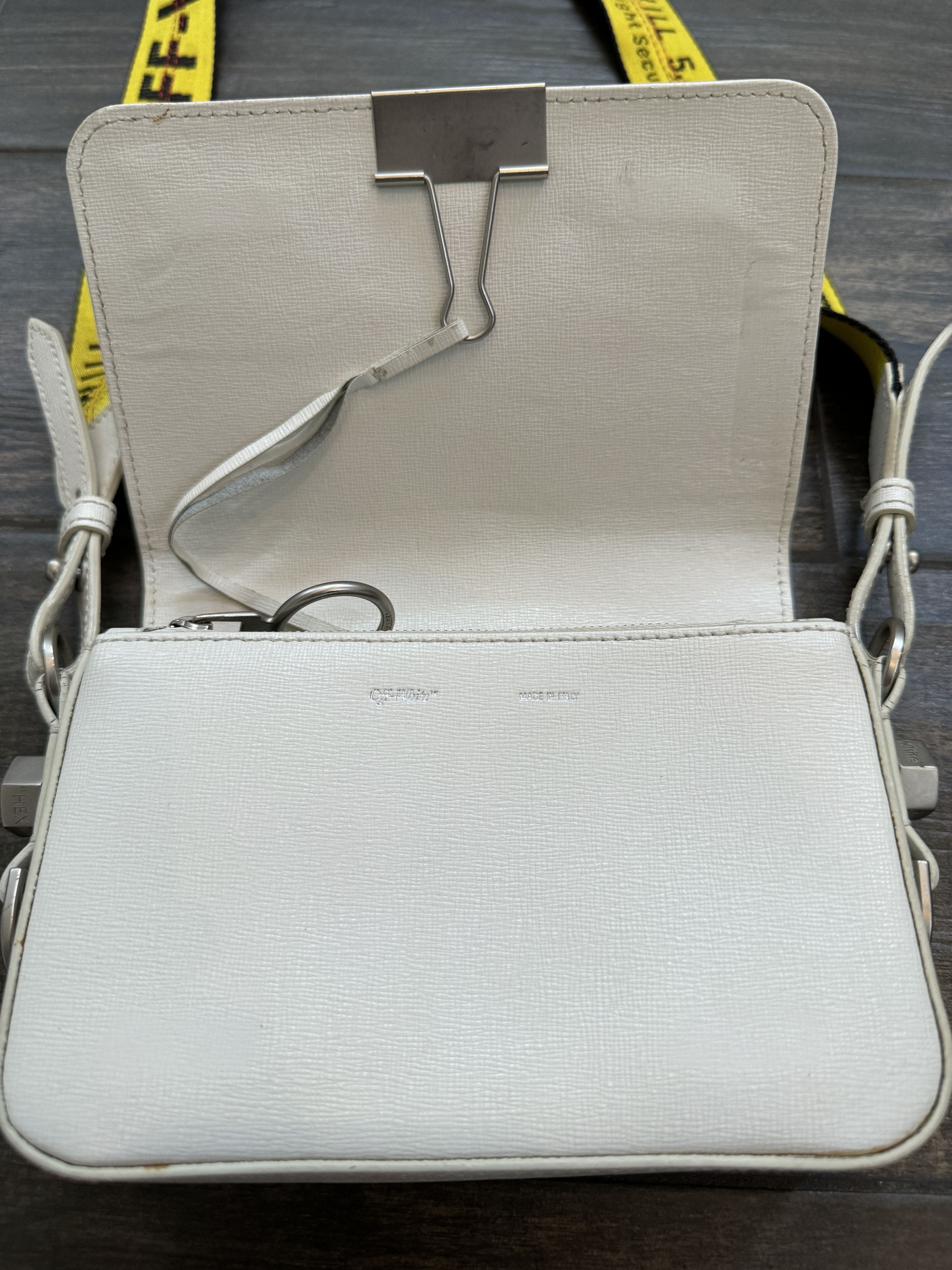 Off-White OFF-WHITE Binder Clip Industrial Belt Shoulder Bag Size ONE SIZE - 4 Thumbnail