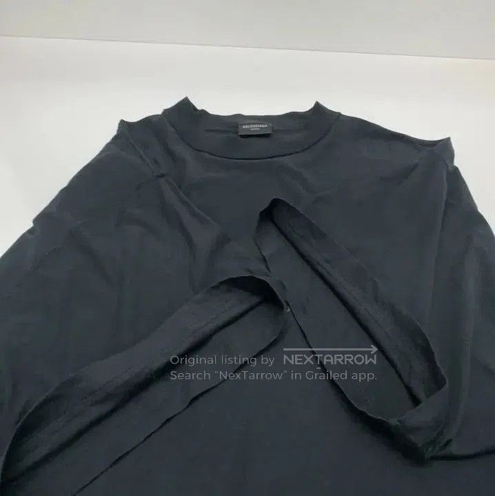 Balenciaga Balenciaga Logo Print Short Sleeve T. Size US L / EU 52-54 / 3 - 6 Thumbnail