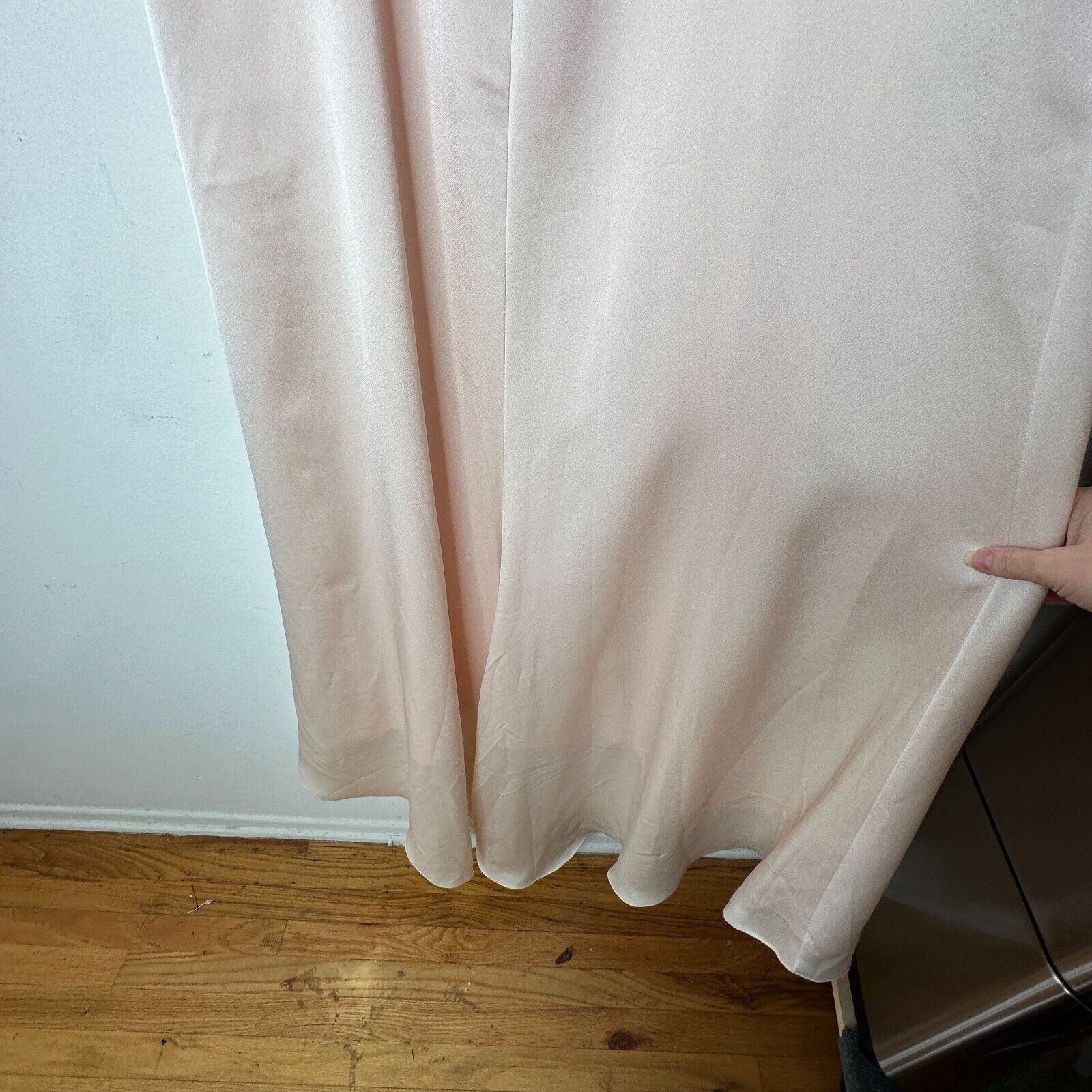 Other Lovers + Friends The Slip Maxi Dress Pink Lined Back Button Size XL / US 12-14 / IT 48-50 - 7 Thumbnail