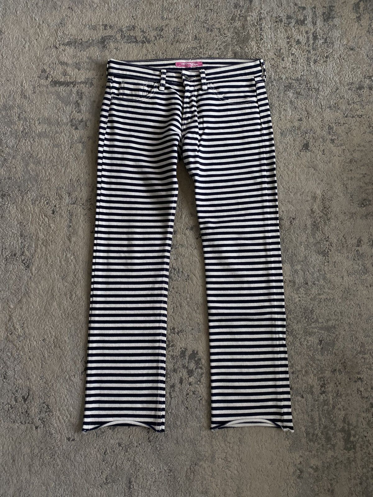 Junya Watanabe Man - AD2003 Striped Sailor Pant