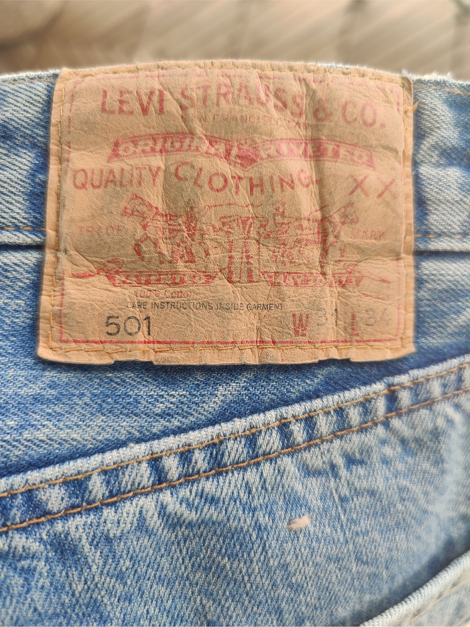 Levi's Vintage Clothing Levi’s Vintage Clothing 501 1978 Jeans Stonewash Size US 31 - 3 Thumbnail