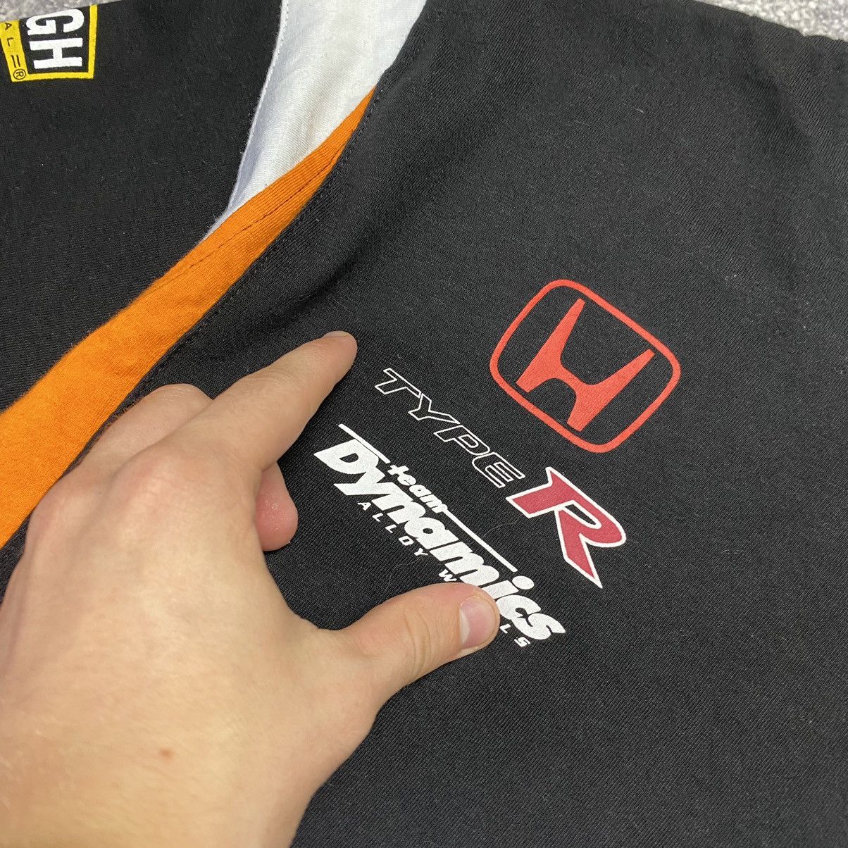 Honda Vintage Honda Big Logo Many Sponsors Racing 90’s tee Size US M / EU 48-50 / 2 - 4 Thumbnail