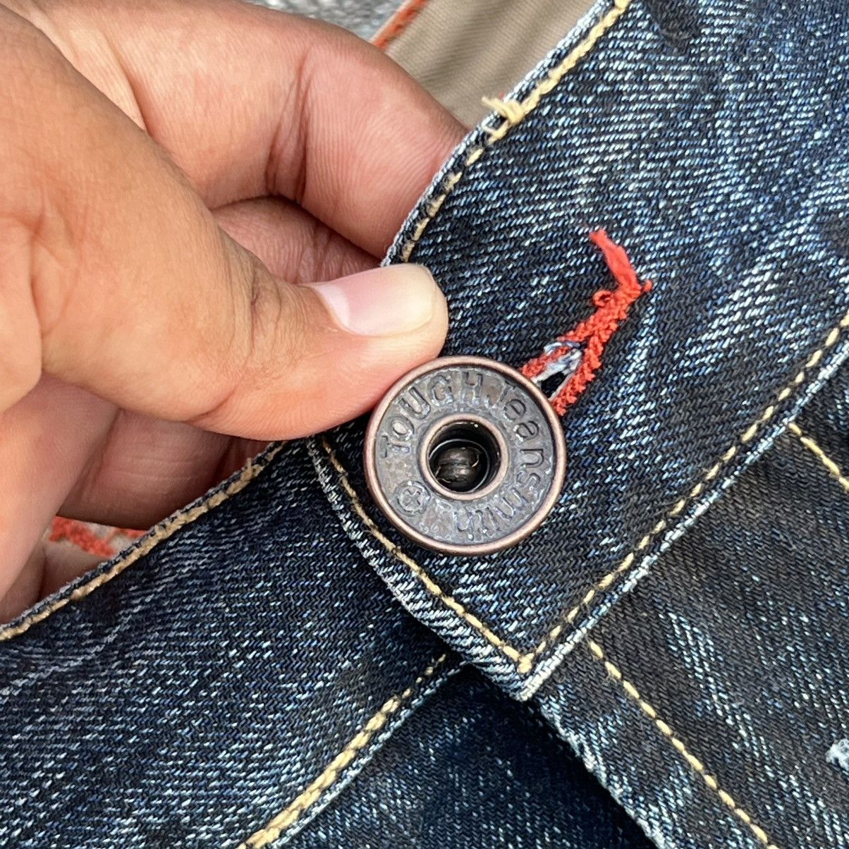 If Six Was Nine “TOUGH JEANSMITH” BOHAM MILITARY STYLE DISTRESSED JEANS Size US 36 / EU 52 - 6 Thumbnail
