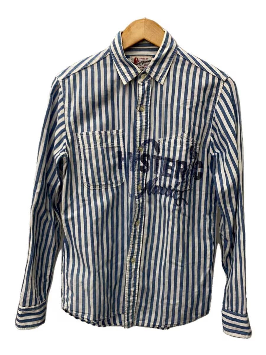 Hysteric Glamour Striped Logo Button Shirt Size US S / EU 44-46 / 1 - 1 Thumbnail