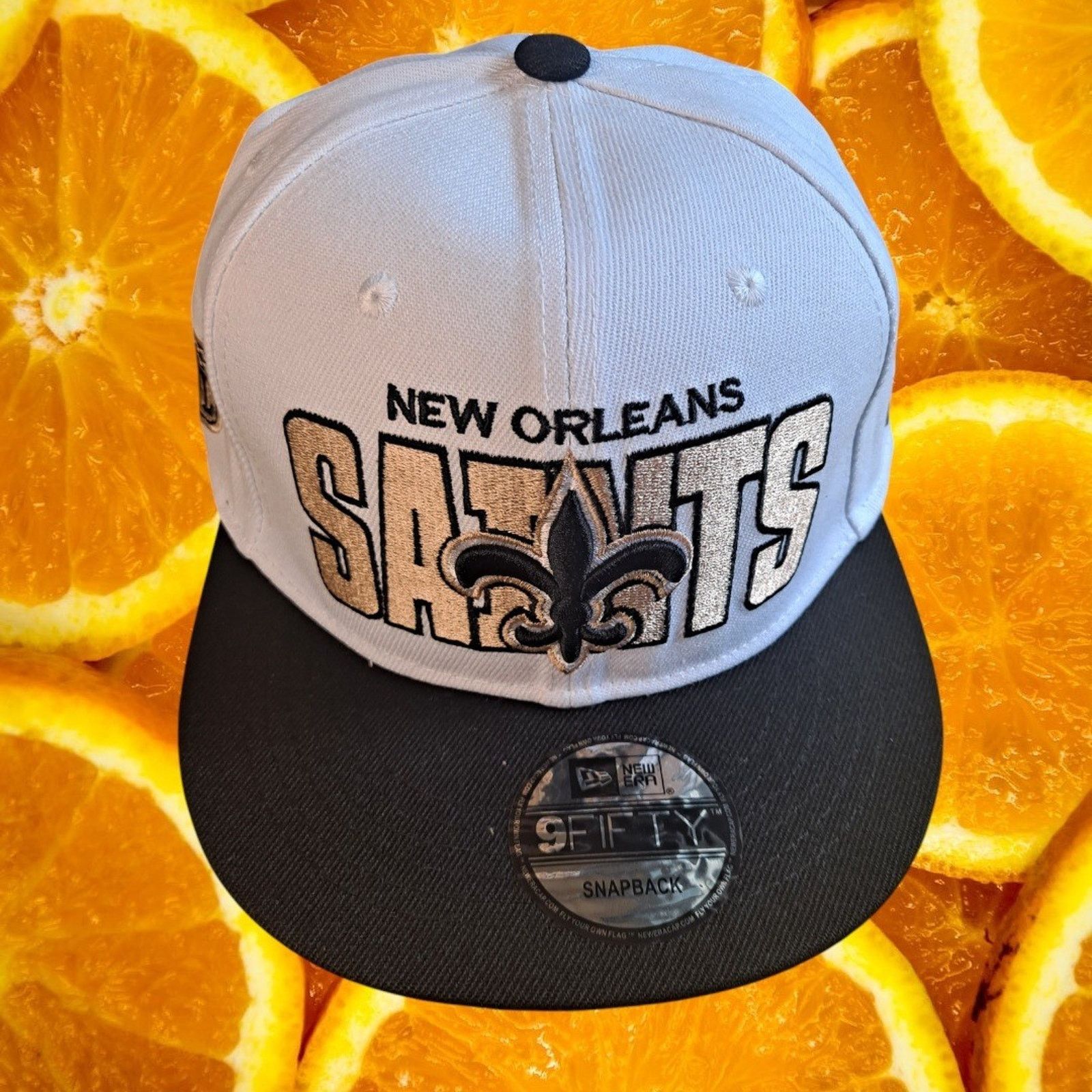 New Era New Orleans Saints NFL New Era 9FIFTY Snapback Hat Cap Size ONE SIZE - 1 Thumbnail