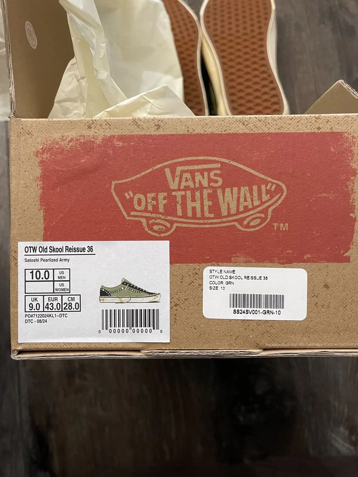 Satoshi Nakamoto SATOSHI NAKAMOTO VANS Size US 10 / EU 43 - 2 Thumbnail