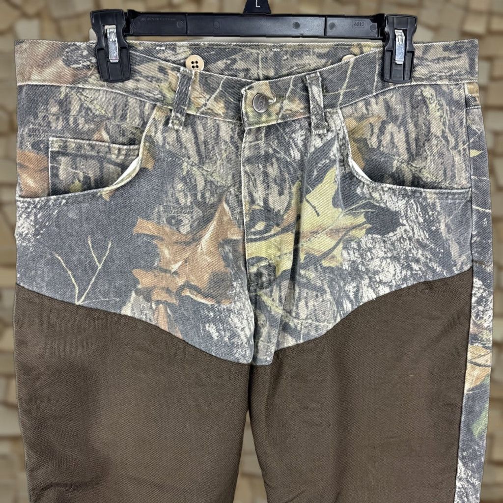 Wrangler VINTAGE Wrangler ProGear RealTree Camo Jeans 34x26 Hunting Briar Brush-Guard Jeans Size US 34 / EU 50 - 1 Thumbnail