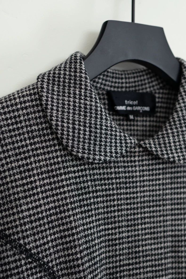 Comme des Garcons Comme des Garcons Deformed houndstooth doll collar sweater Size M / US 6-8 / IT 42-44 - 3 Thumbnail
