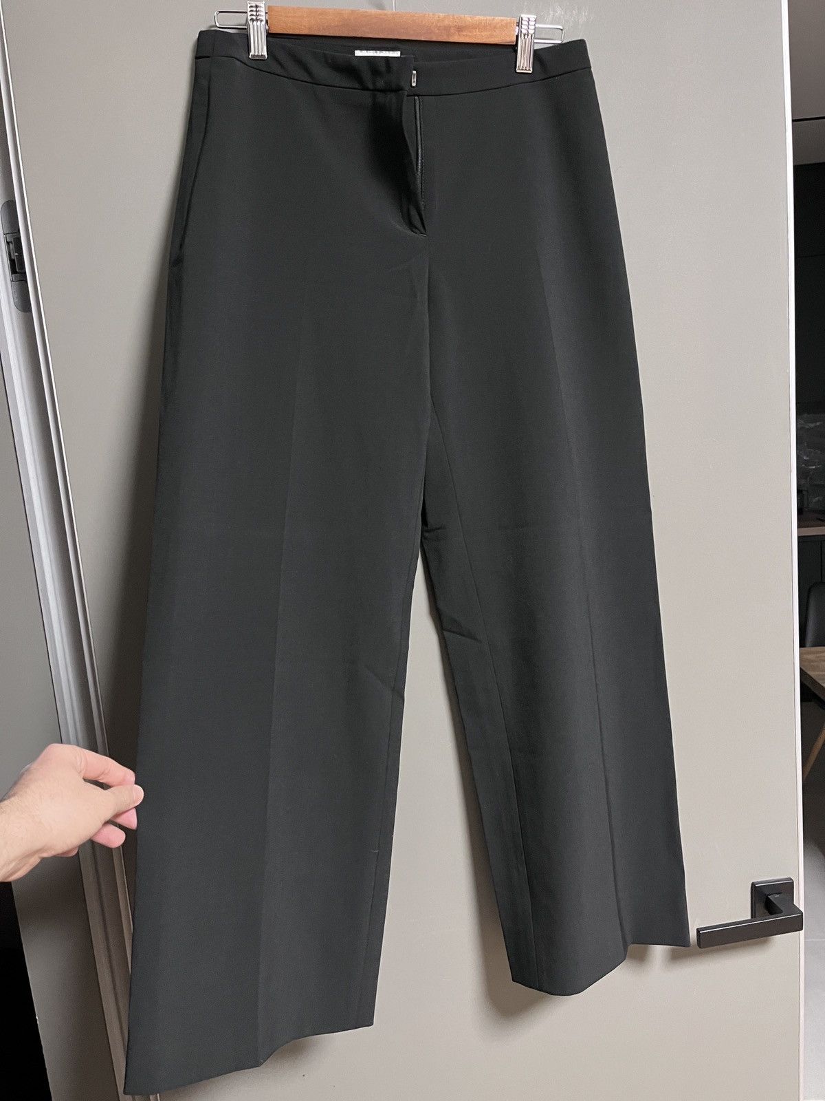 Moncler Moncler Wide Leg Palazzo Classic Formal Pants Size 34" / US 12 / IT 48 - 10 Thumbnail
