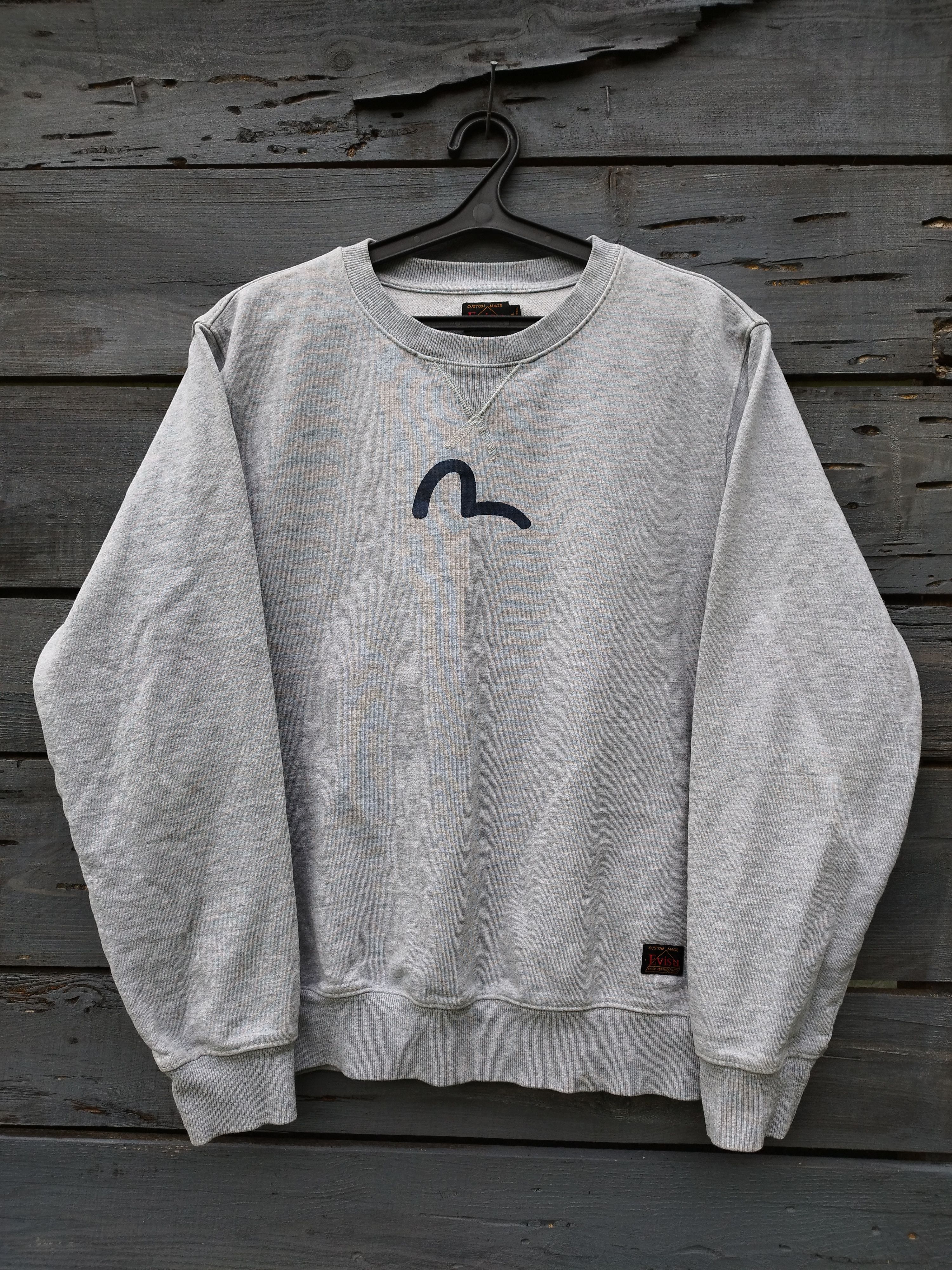 Evisu Evisu Heritage Sweatshirt Seagull Logo Crewneck Pullover Size US L / EU 52-54 / 3 - 1 Thumbnail