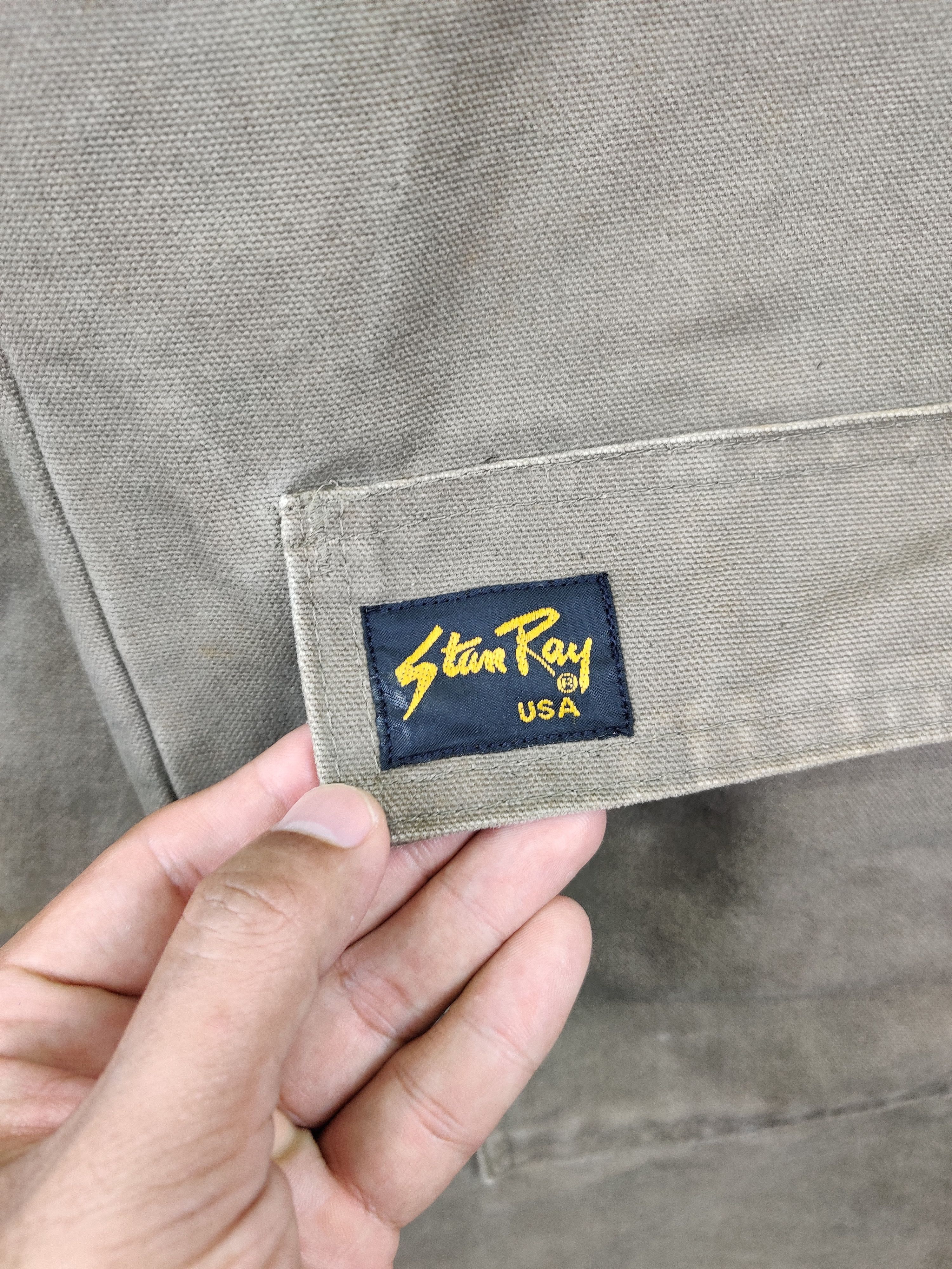 Stan Ray Vintage 90's Stan Ray Tactical Chore Canvas Jacket Size US L / EU 52-54 / 3 - 10 Thumbnail