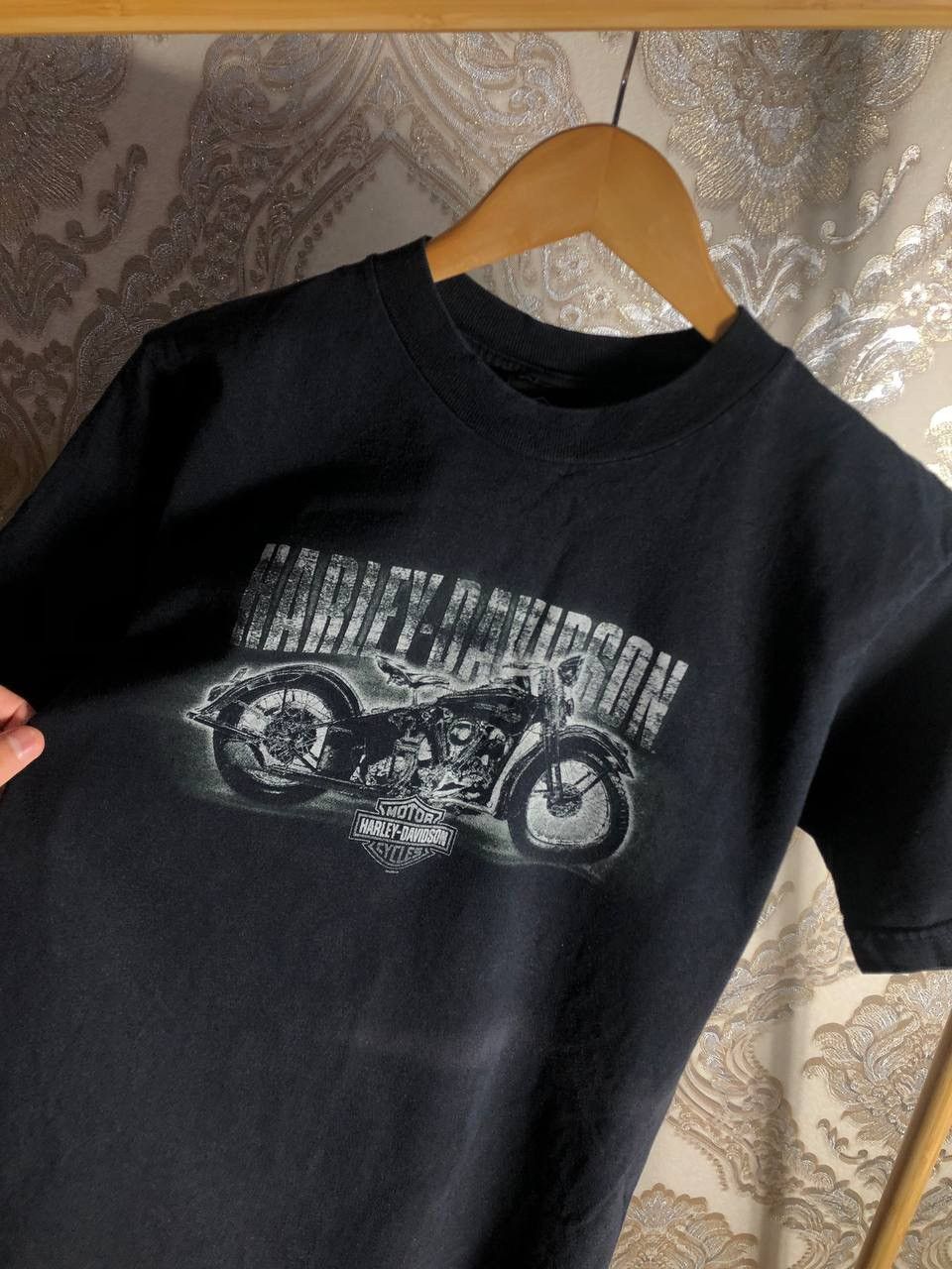 Harley Davidson VINTAGE HARLEY DAVIDSON MOTORCYCLE DOUBLE PRINTED RETRO 90s Size US M / EU 48-50 / 2 - 2 Thumbnail