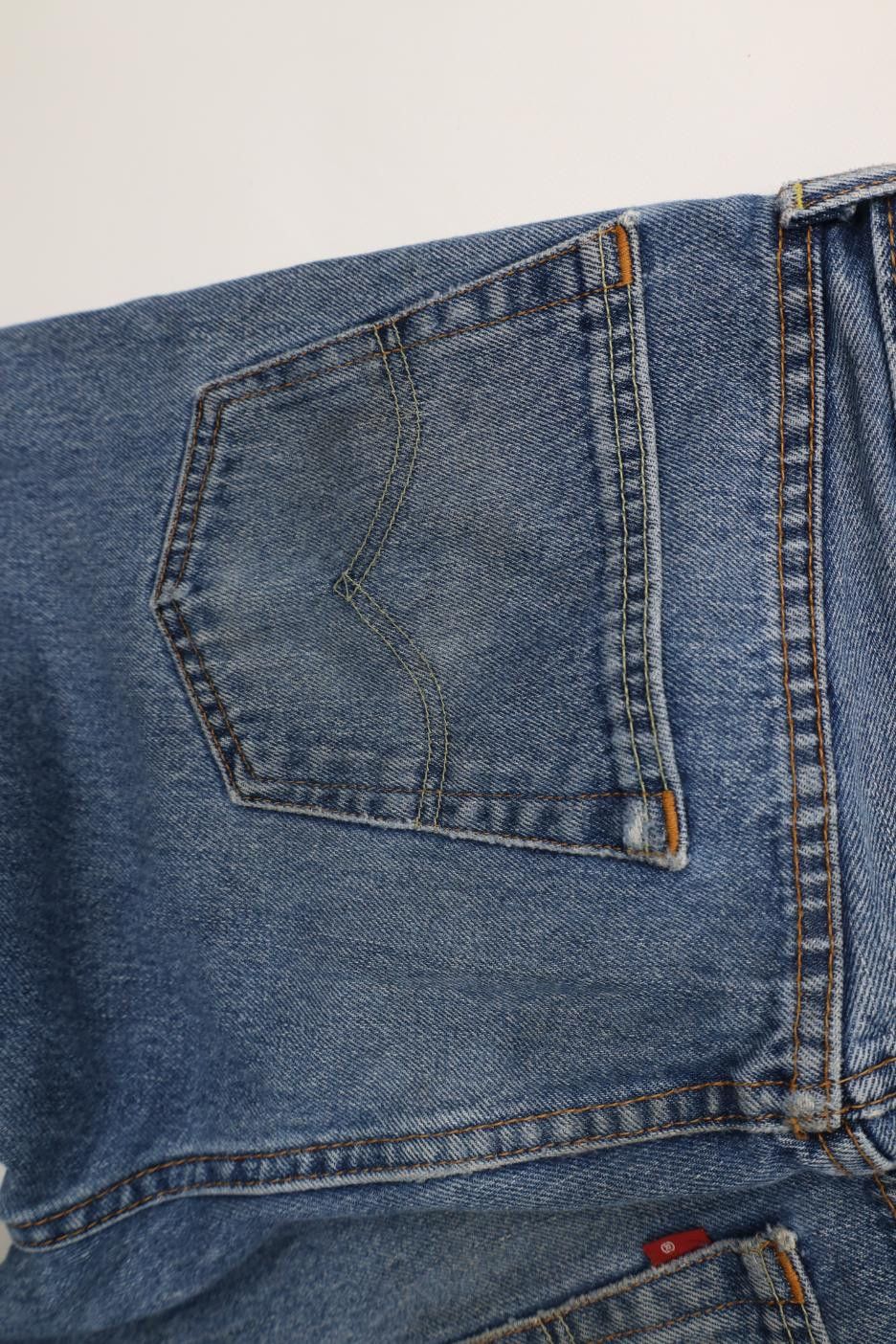 Levi's Vintage Y2K Levis 505 Regular Straight Leg Denim Jeans Blue Size US 33 - 15 Thumbnail
