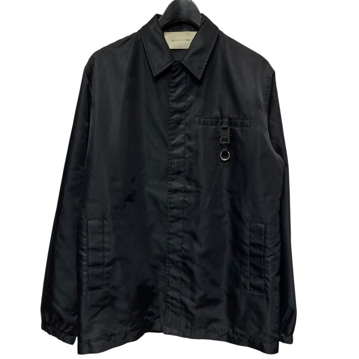 Rollercoaster Buckle Nylon Coach Jacket