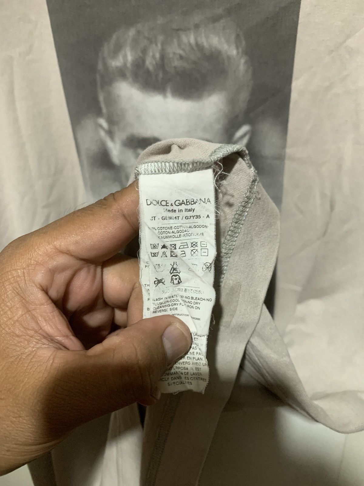 Dolce & Gabbana RARE Dolce and Gabbana James Dean Tee Shirt Size US M / EU 48-50 / 2 - 10 Thumbnail