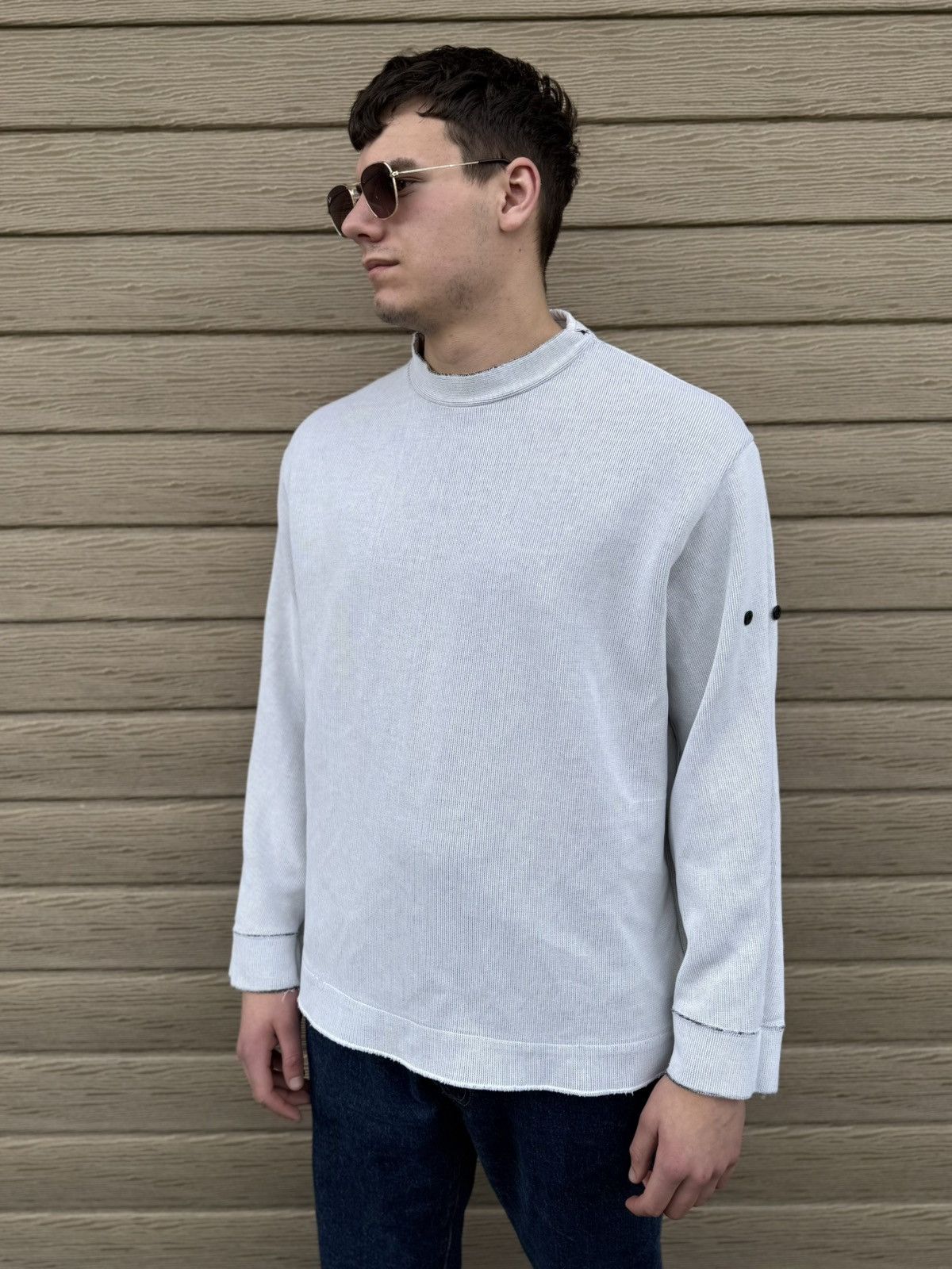 Stone Island Stone Island Vintage Sweater Pullover 90s Archive Jumper Size US XL / EU 56 / 4 - 1 Thumbnail