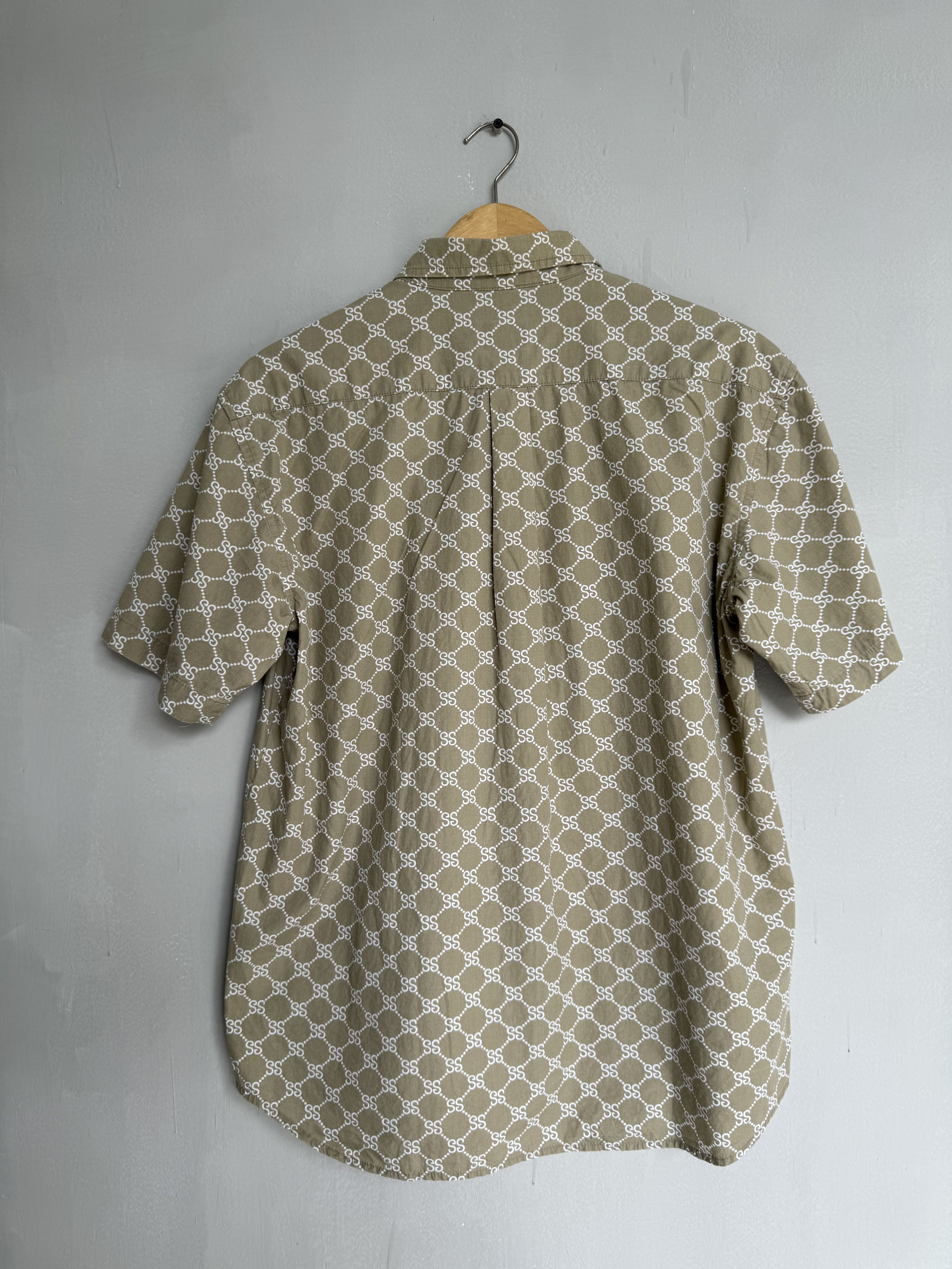 Stussy × Vintage Vintage Stussy Vintage Stucci monogram Shirt Size US M / EU 48-50 / 2 - 5 Thumbnail