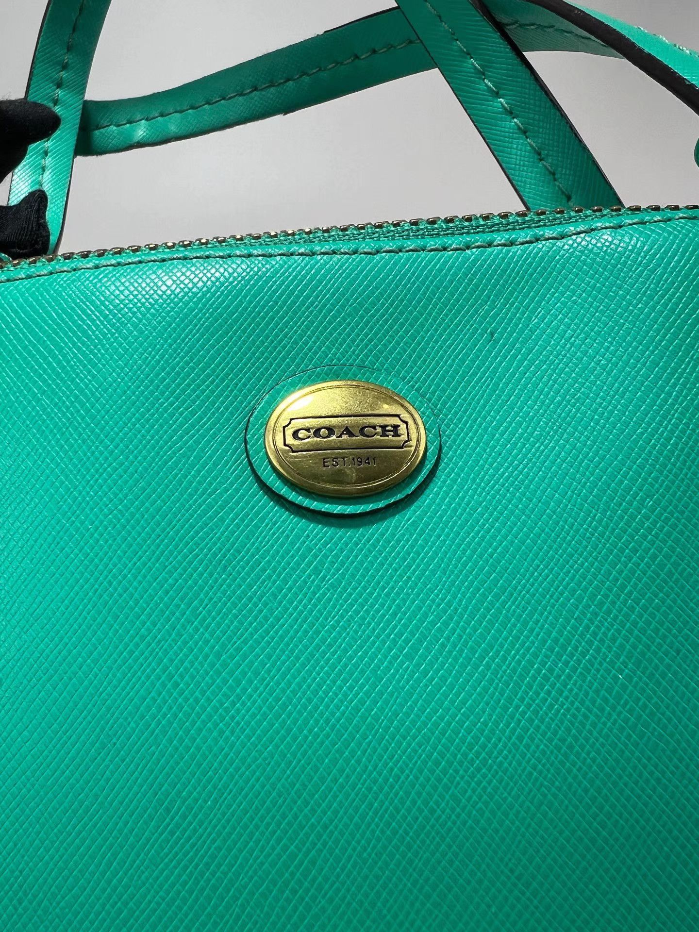 Coach COACH Green Shell Shoulder Bag Size ONE SIZE - 6 Thumbnail