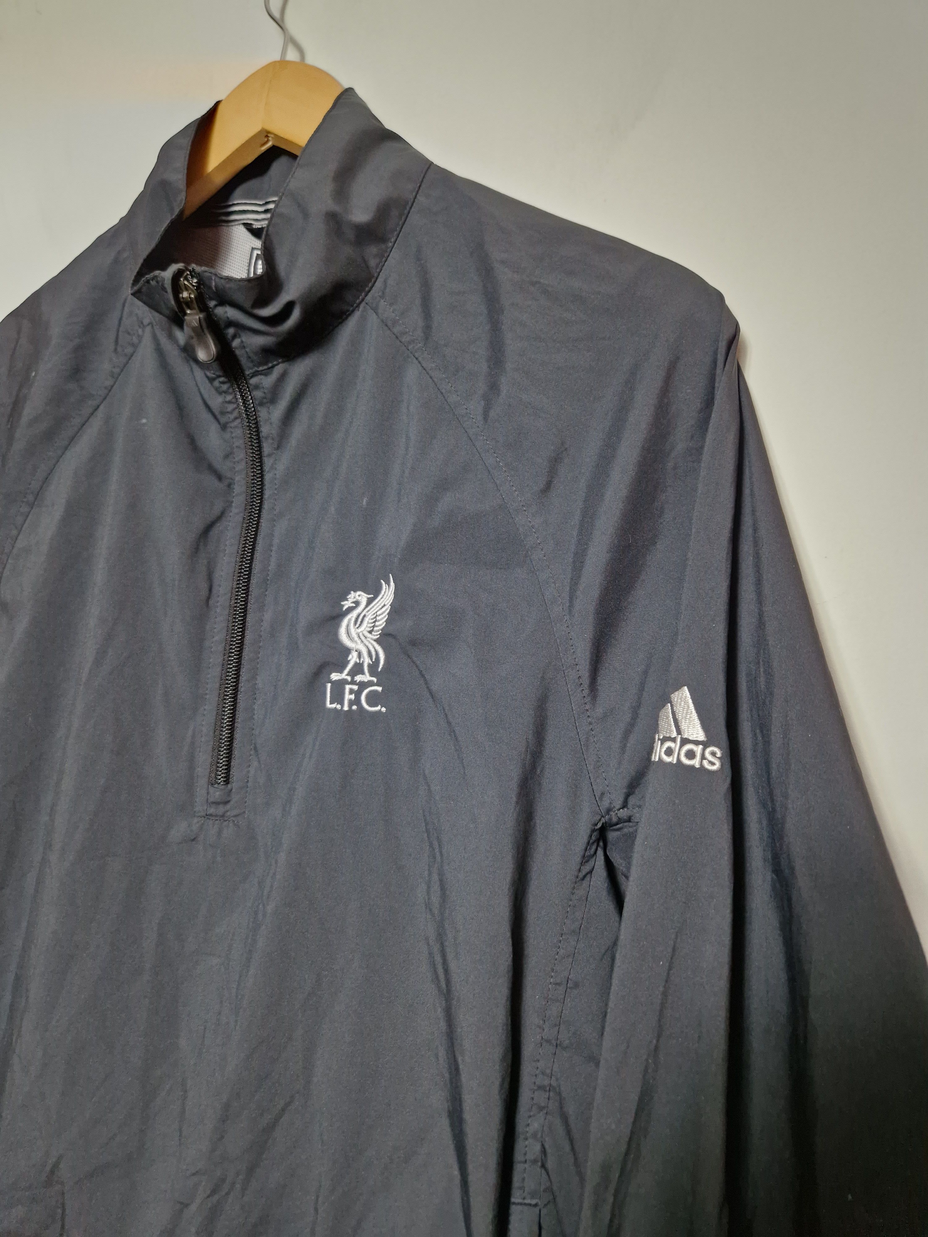 Adidas Adidas Liverpool FC 2009 y2k windbreaker anorak jacket Size US S / EU 44-46 / 1 - 3 Thumbnail