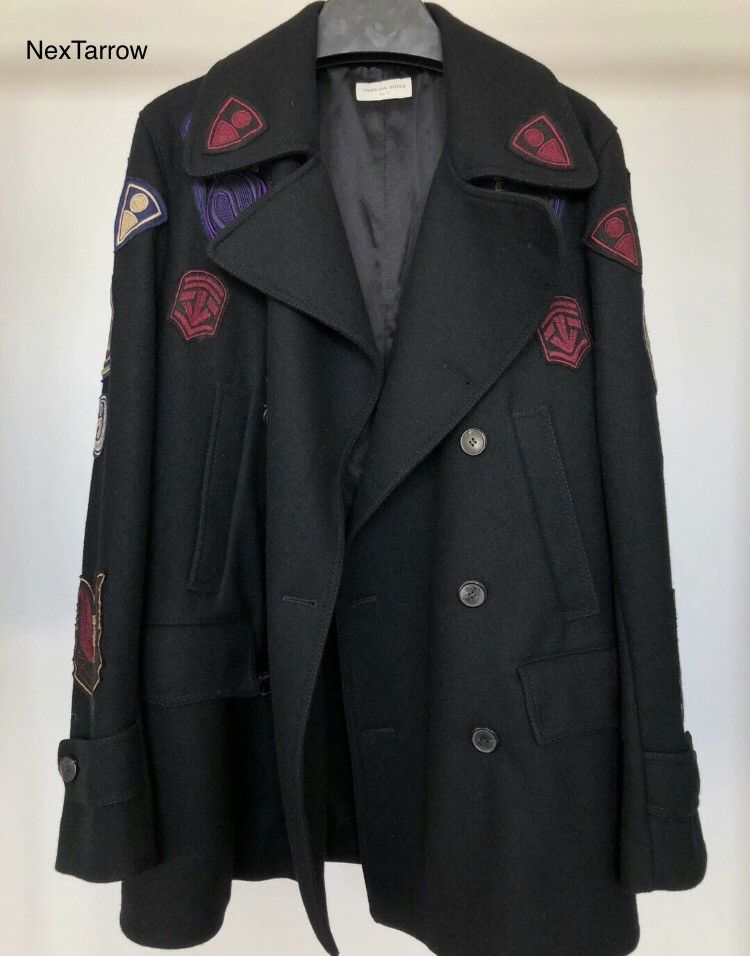 Dries Van Noten Dries van noten Men's wool coat 2412-Nextarrow Size US M / EU 48-50 / 2 - 1 Thumbnail