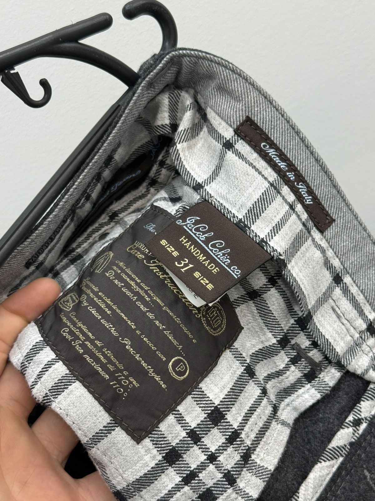 Jacob Cohen Jacob Cohen Classic Wool Pants Size US 31 - 7 Thumbnail