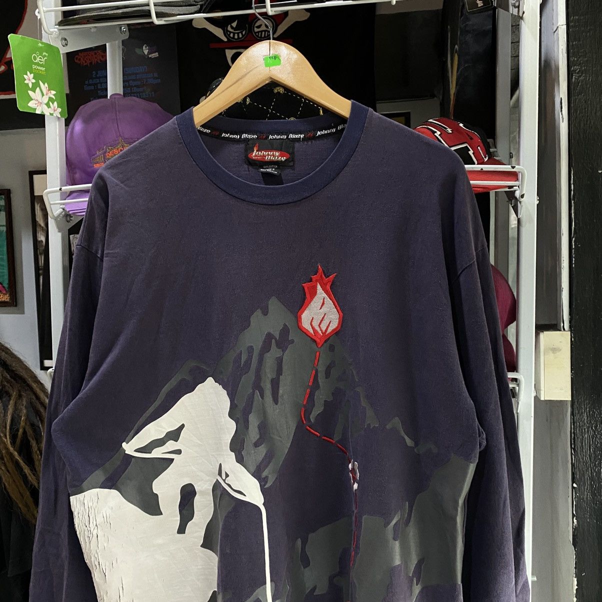 Band Tees × Vintage × Wu-Tang Clan Rare Johnny Blaze NYC x Method Man x wu tang Mountaineer Size US XL / EU 56 / 4 - 3 Thumbnail