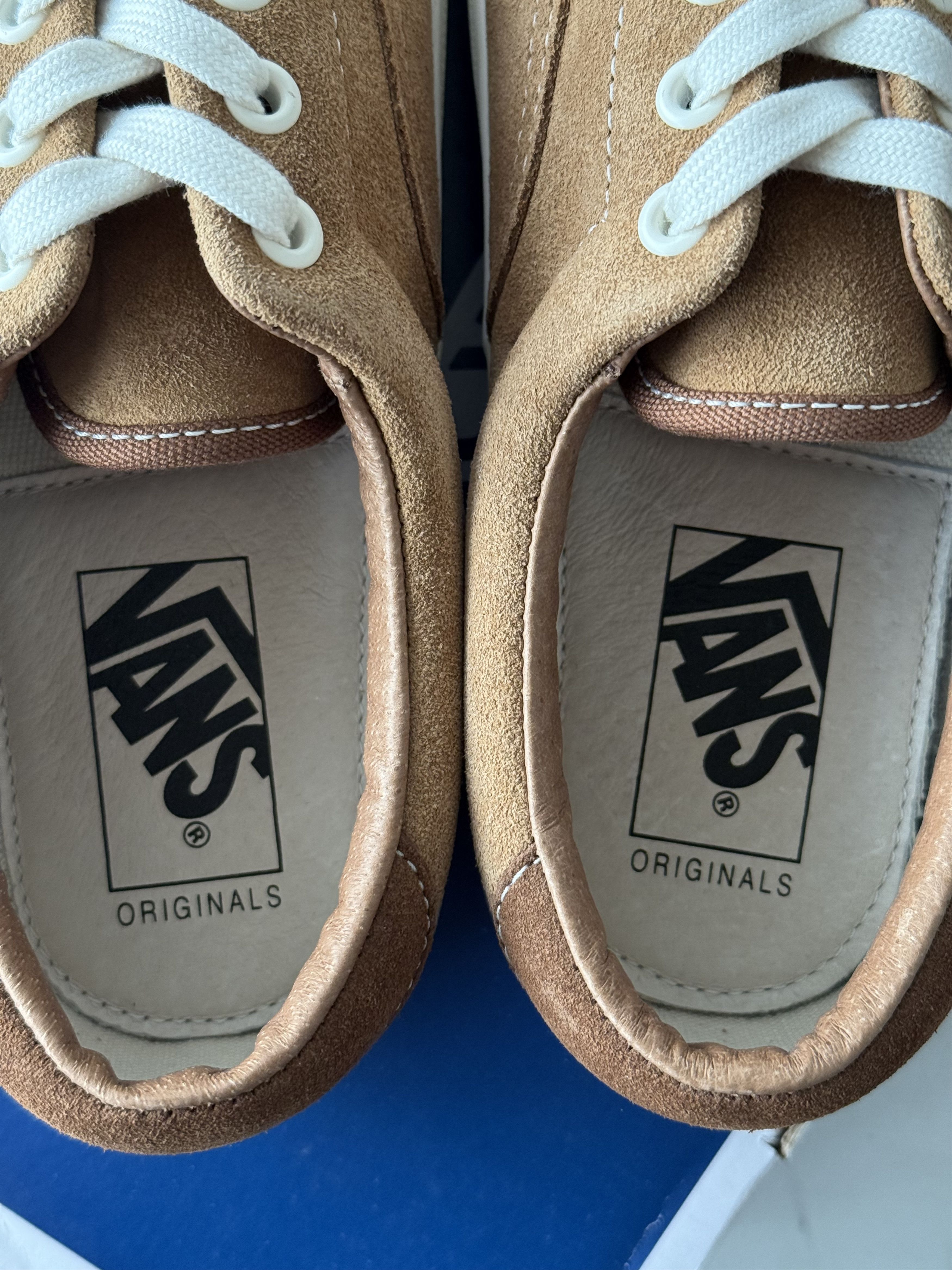 Vans WOMEN Vans OG Era 59 LX Suede 'Tobacco Brown' sz 7 / men 5.5 Size US 7 / IT 37 - 2 Thumbnail