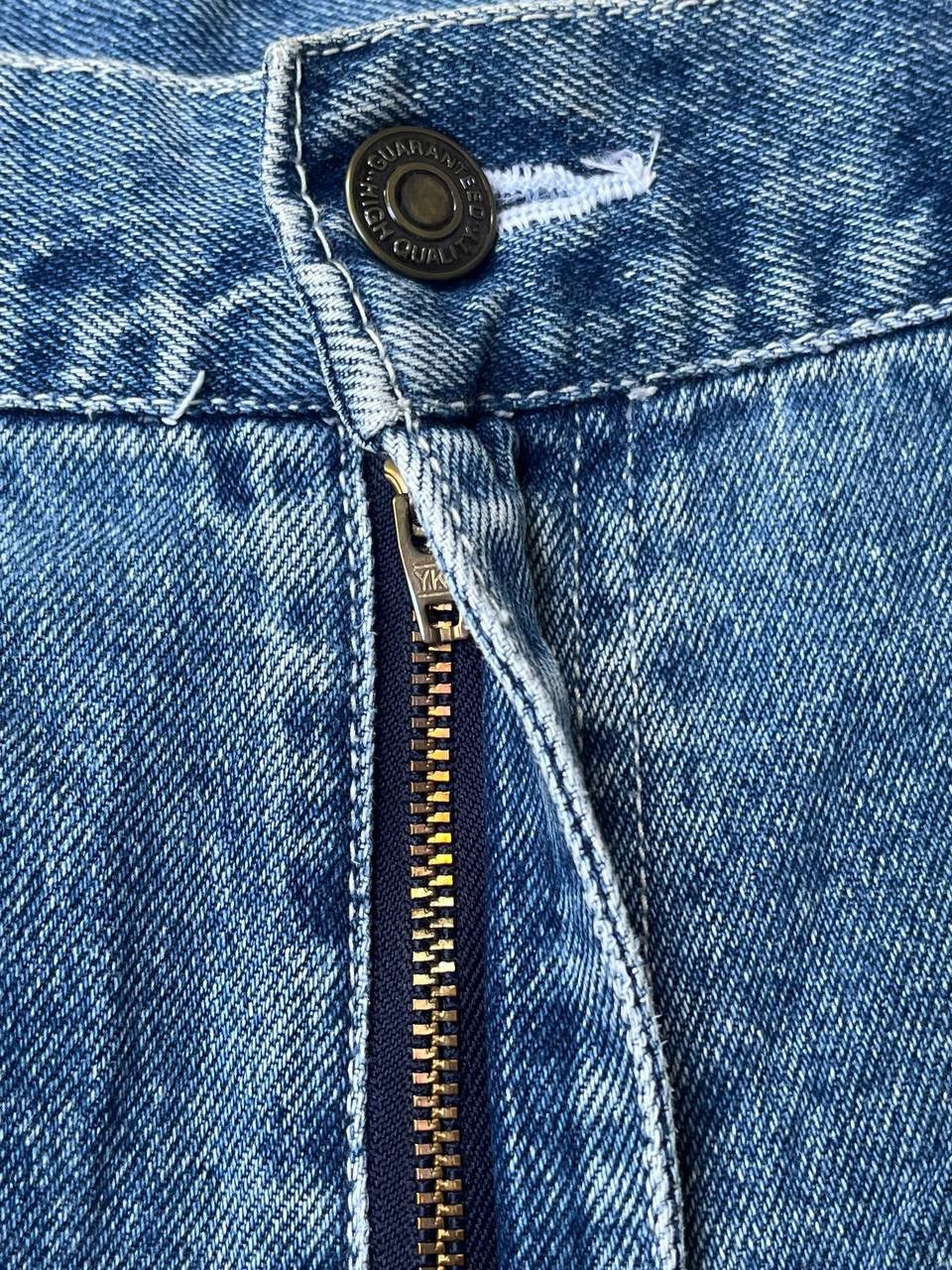 Blue Blue Japan VINTAGE CARPENTER BAGGY JEANS Size US 35 - 6 Thumbnail