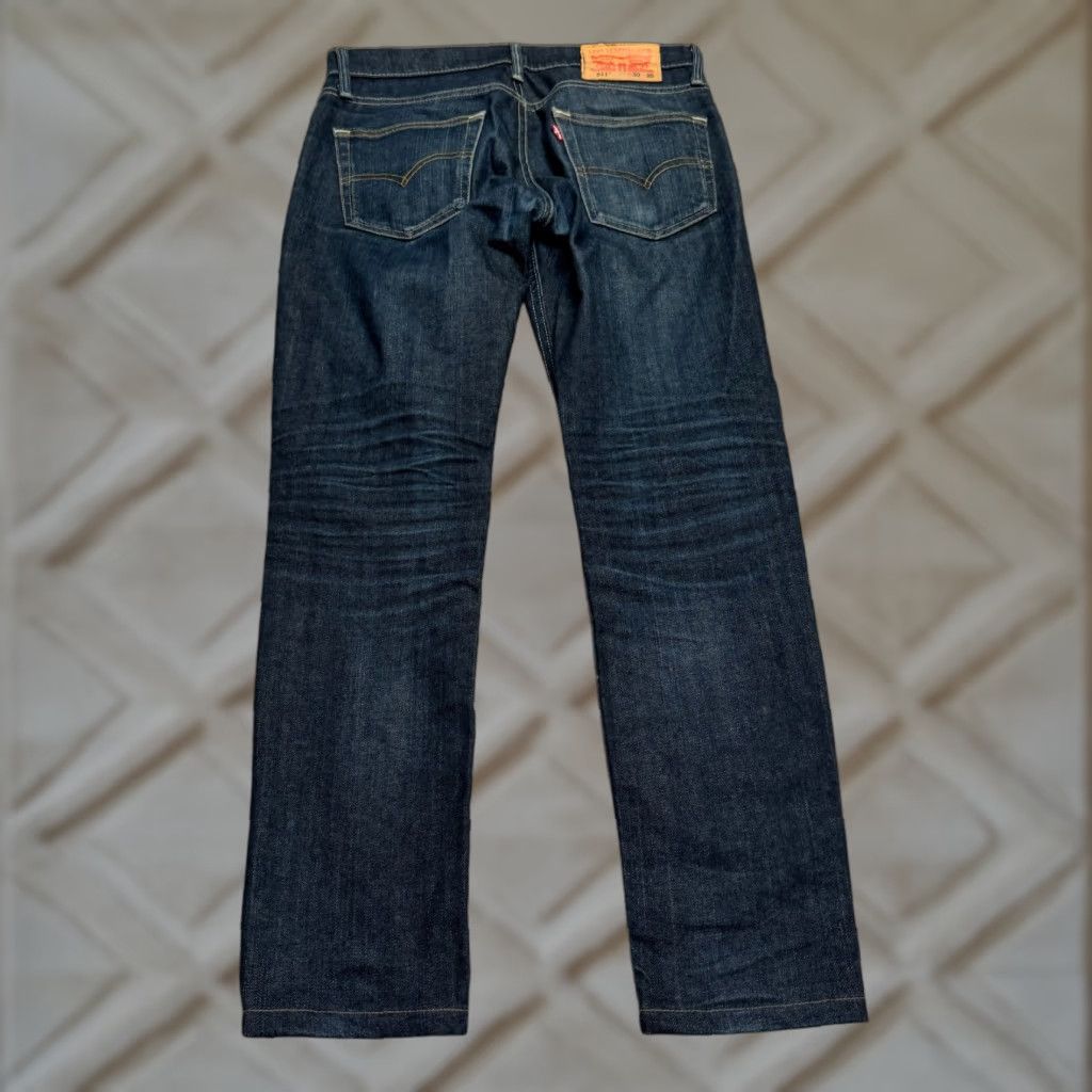 Levi's Levi's 511 Slim Fit Denim Jeans Mens 30x30 Blue Straight Leg Dark Wash Casual Size US 30 / EU 46 - 1 Thumbnail