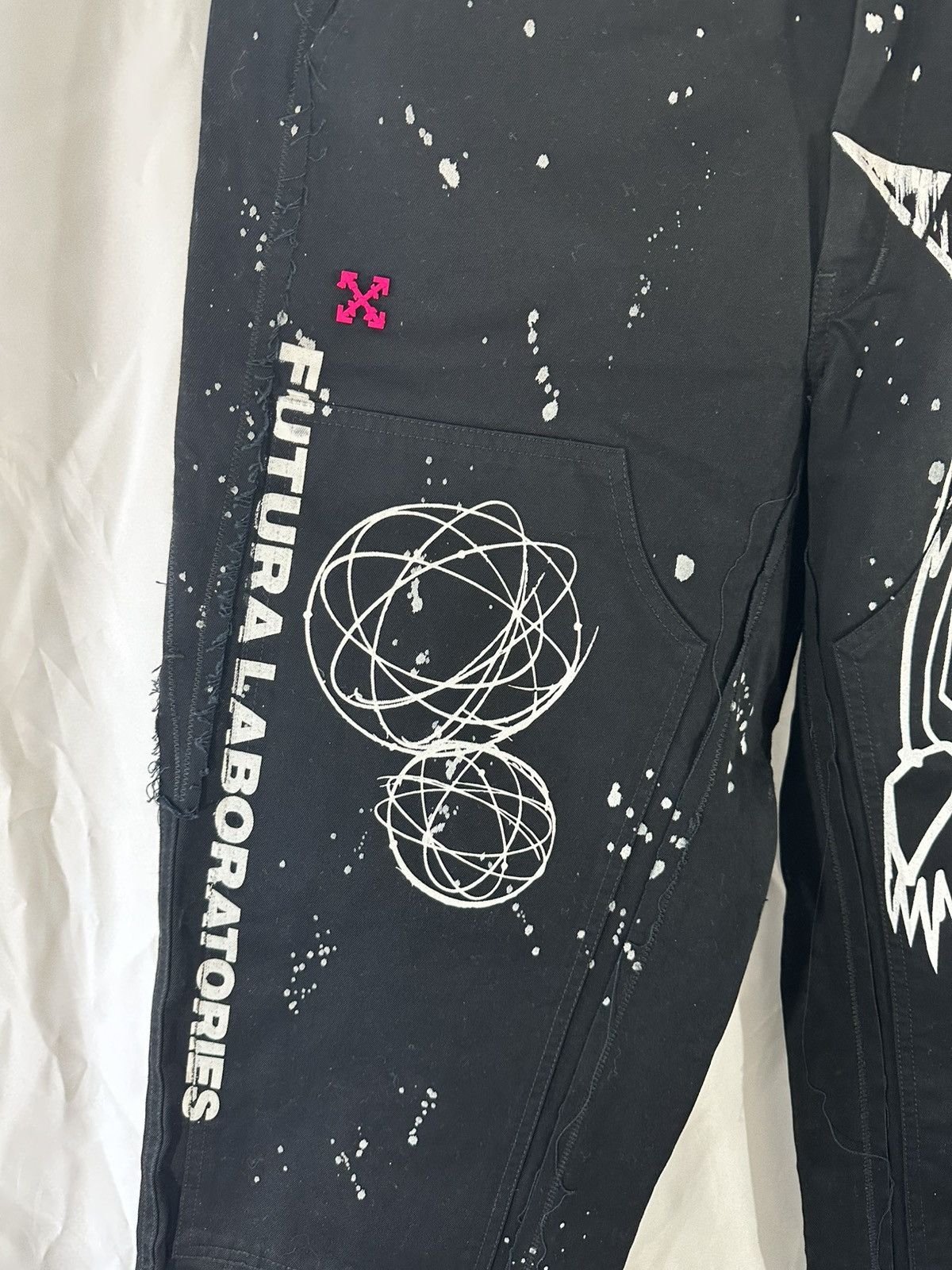 Off-White OFF-WHITE ARTWORK PANTS Size US 34 / EU 50 - 8 Thumbnail