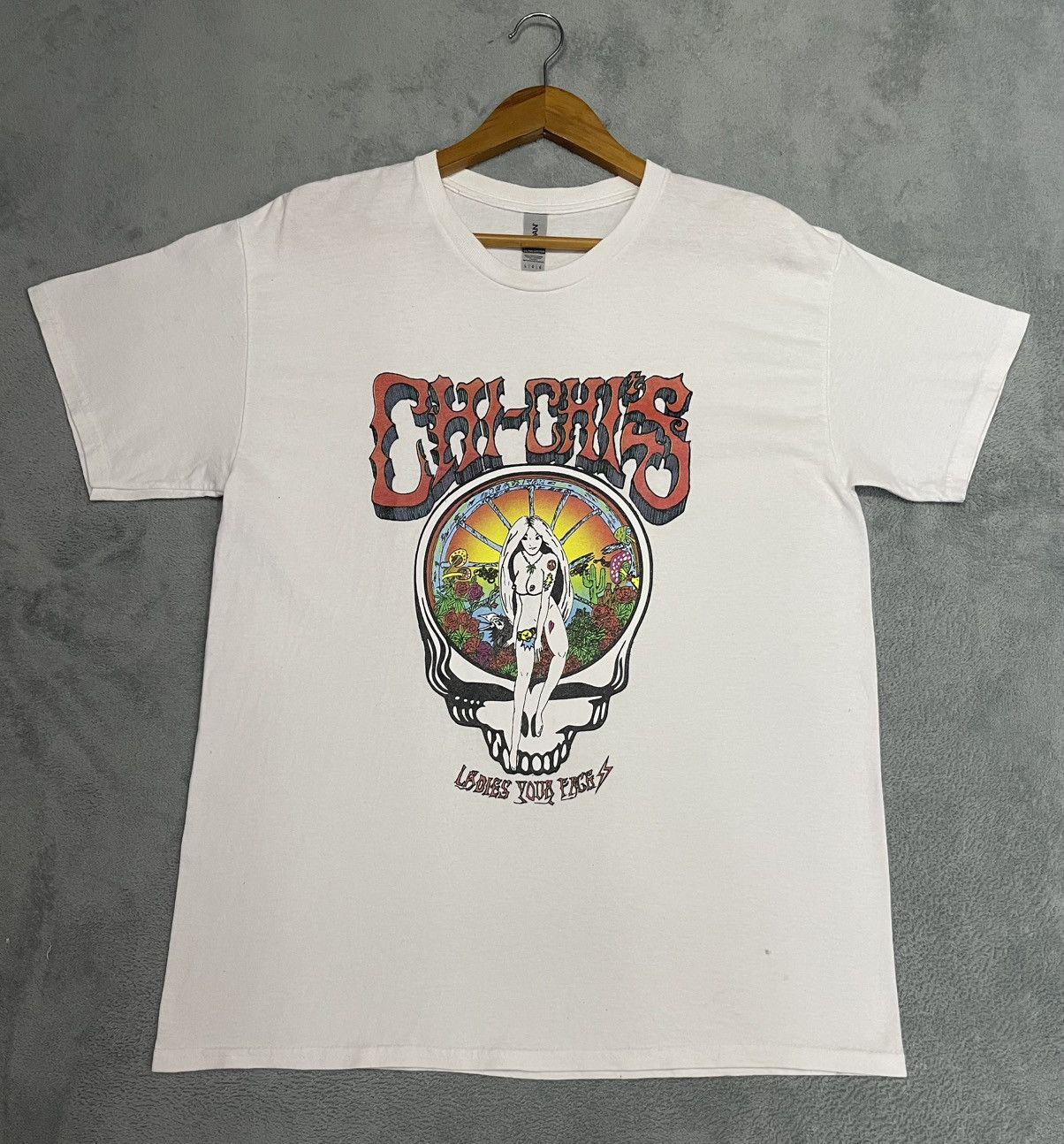 Band Tees × Gildan Greatful Dead Band x Chi-Chis Size US L / EU 52-54 / 3 - 2 Thumbnail