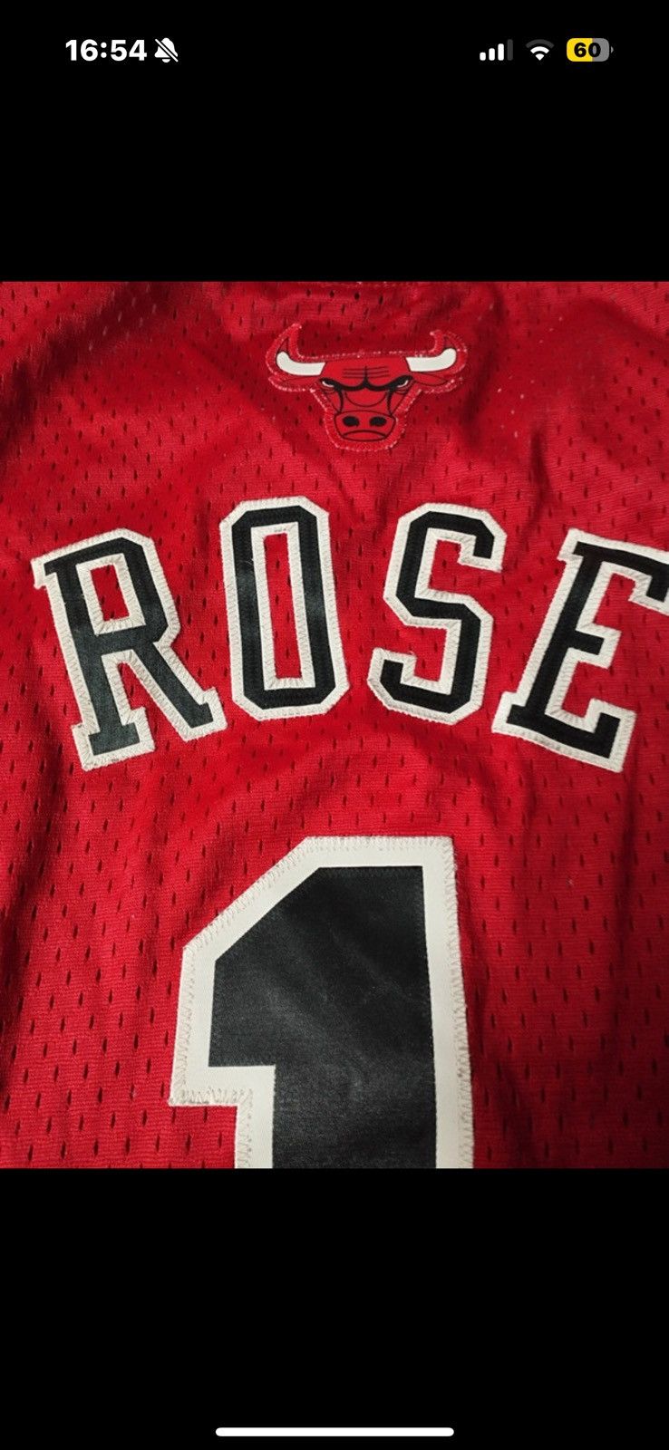 Adidas Adidas Chicago Bulls Rose #1 Vintage Jersey NBA size S Size US S / EU 44-46 / 1 - 11 Thumbnail