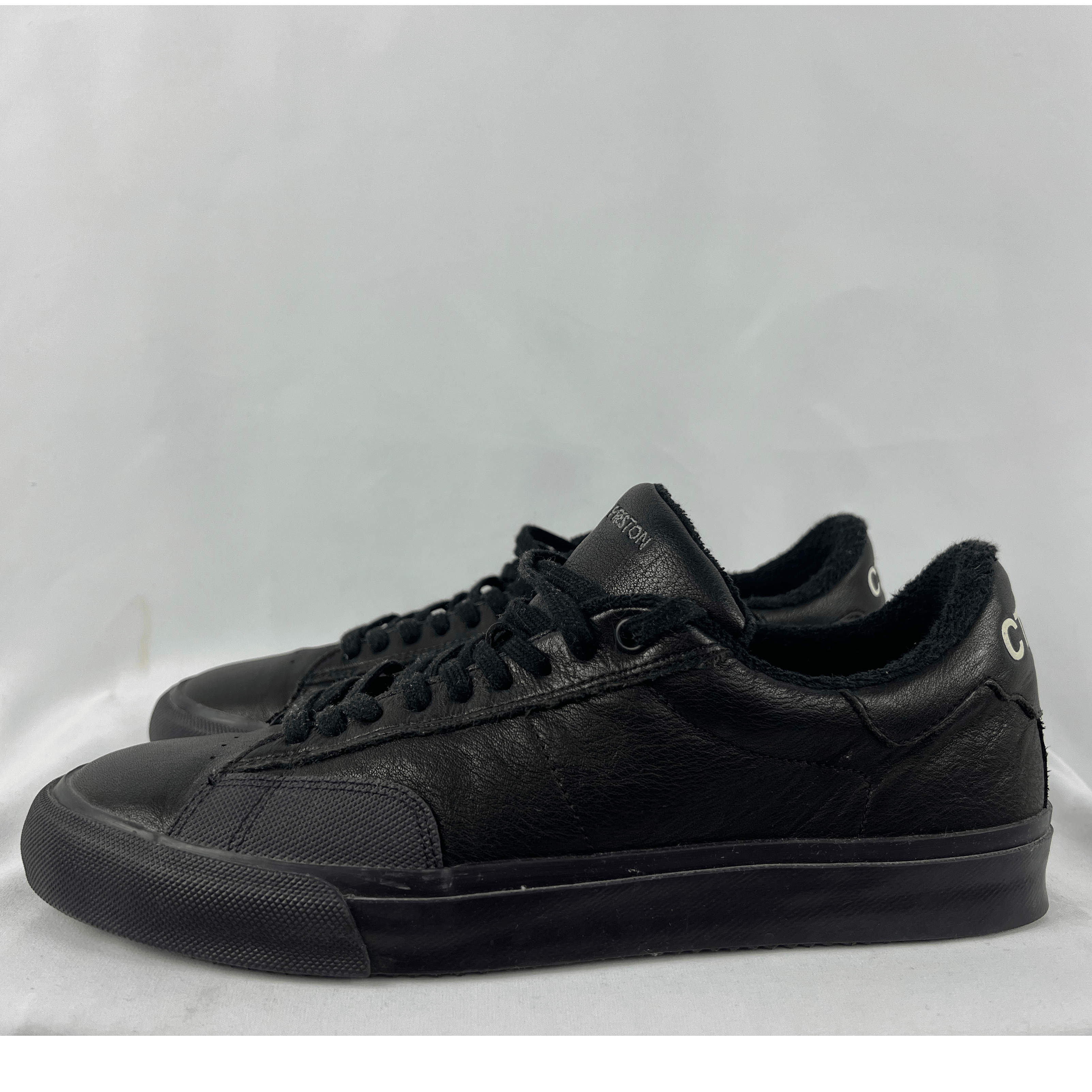 image of Heron Preston Black Vulcanized Sneaker, Men's (Size 11)