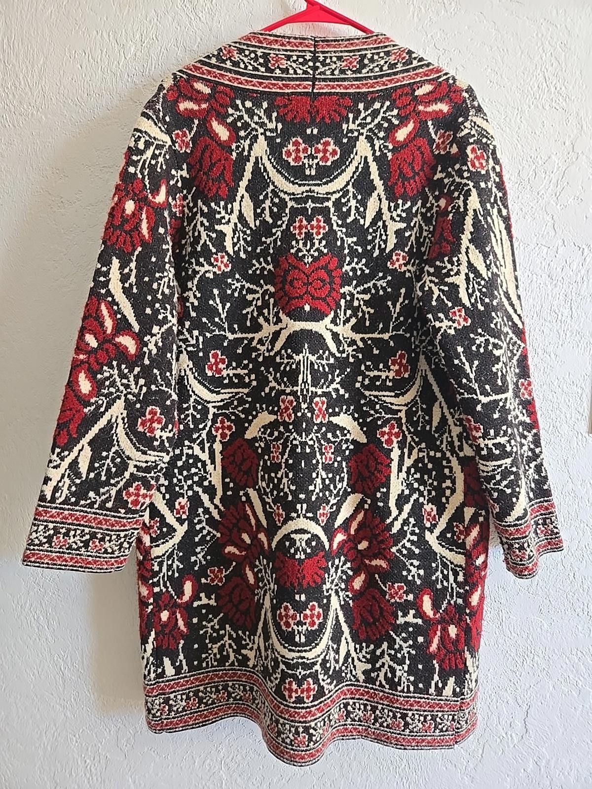 Other MAXSPORT Women's M Sweater FLORAL Open Cardigan Jacket $248 Size M / US 6-8 / IT 42-44 - 2 Thumbnail