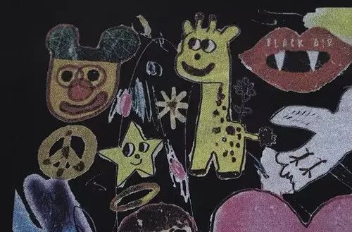 VIBE Cartoon Streetwear Harajuku Painting Graphic T Shirt Size US M / EU 48-50 / 2 - 3 Thumbnail