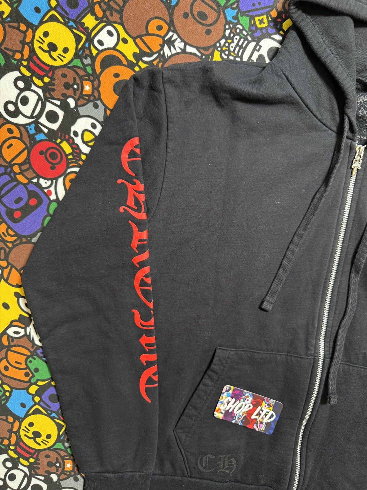 Chrome Hearts Chrome Hearts Red Cross Logo Zip Up Hoodie Size US S / EU 44-46 / 1 - 5 Thumbnail