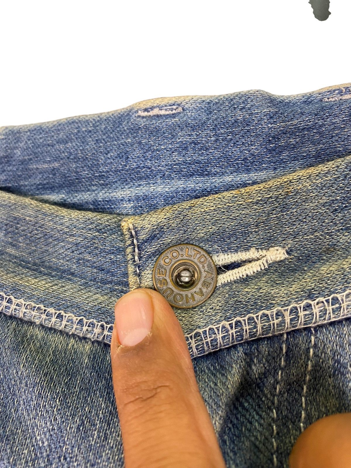 ABAHOUSE Japanese Brand Abahouse Stretchable Single Pocket Denim Size US 33 - 14 Thumbnail