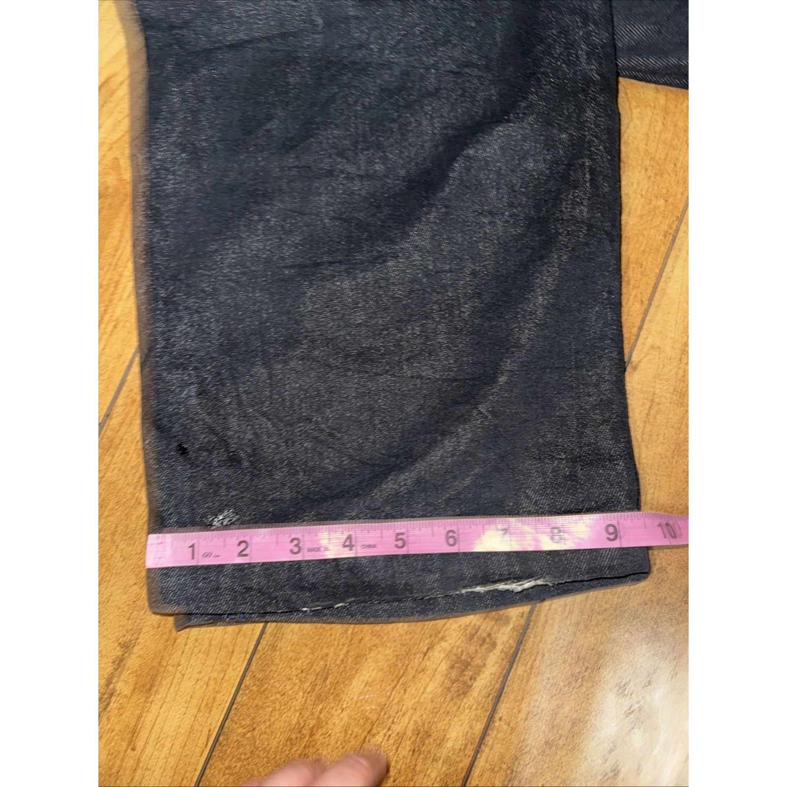 Vintage Rich Kid Jeans 36x32 Dark Wash Distressed Y2K Skater Size US 36 / EU 52 - 4 Thumbnail