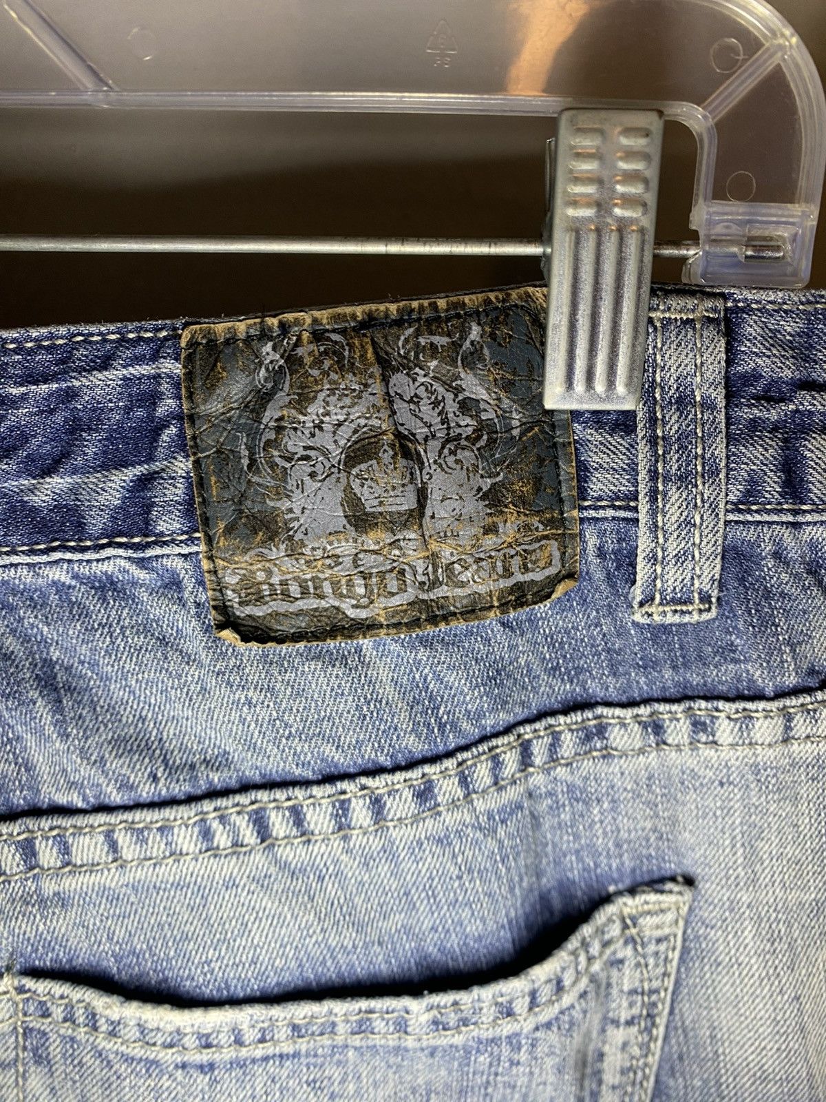 Vintage Vintage Bongo Jeans distressed straight leg jeans Size US 30 / EU 46 - 3 Thumbnail