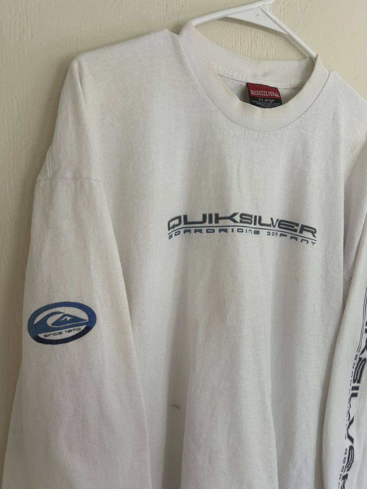 Quiksilver Vintage Quiksilver Logo Longsleeve Size US XL / EU 56 / 4 - 2 Thumbnail