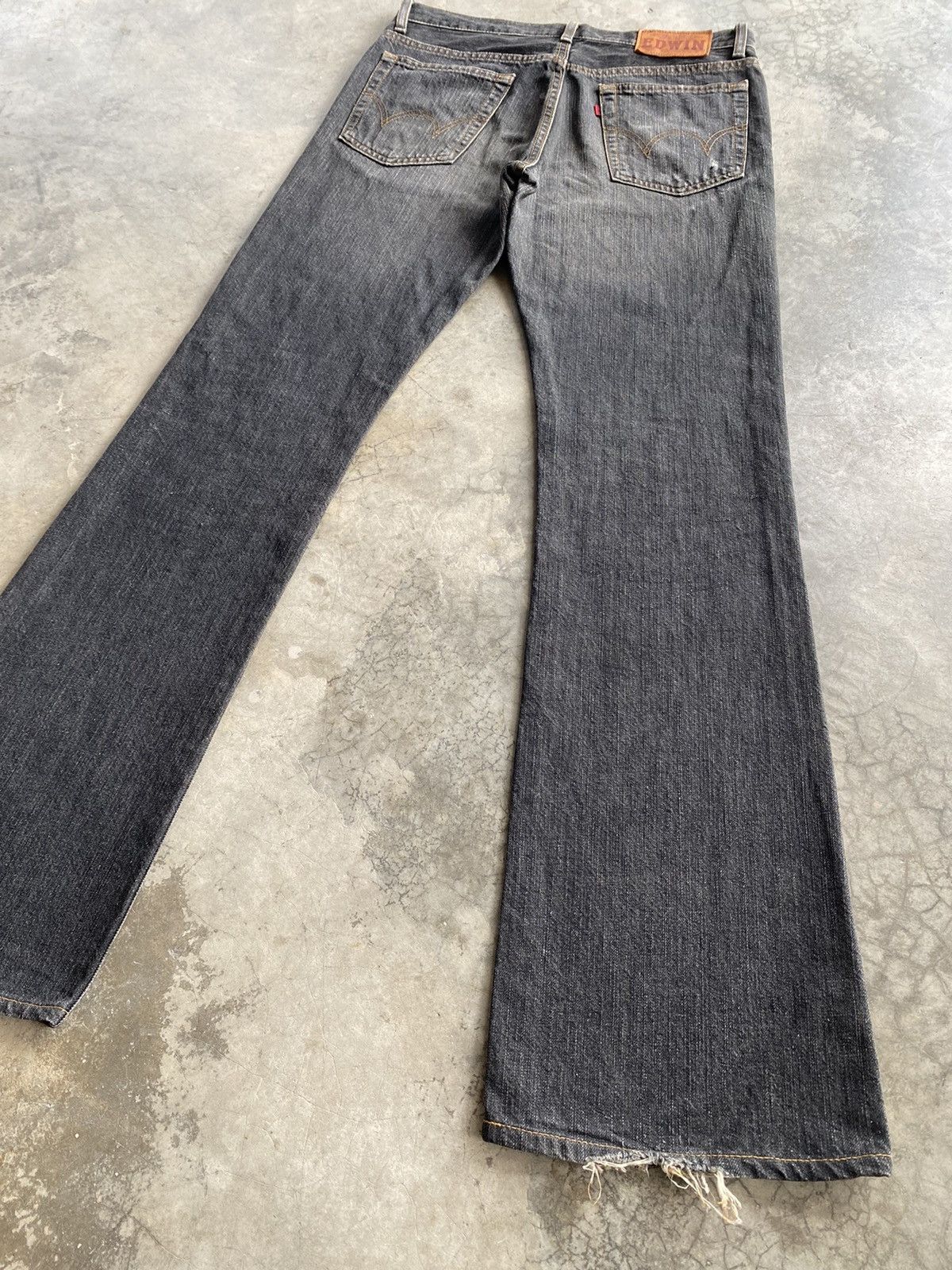 Edwin Flare Jeans Edwin 503 Rebel Boot Cut Denim Vintage Size US 31 - 16 Thumbnail