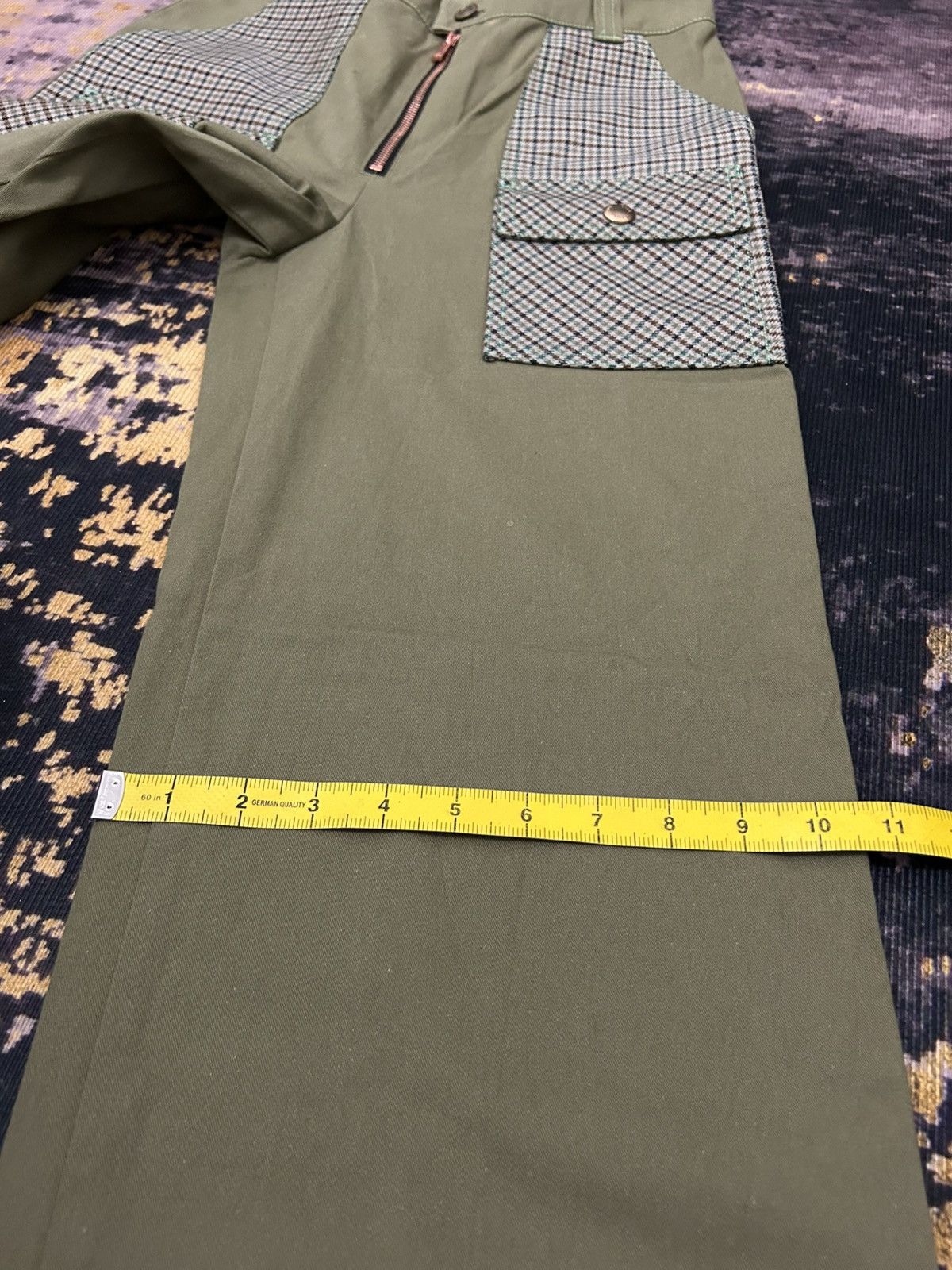 Andersson Bell Anderson Bell Plaid Pocket Pants Size US 27 - 21 Thumbnail