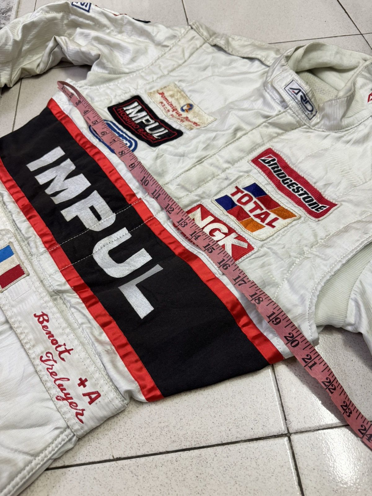 Formula 1 2003 BENOIT TRELUYER TEAM IMPUL FORMULA NIPPON RACING SUIT Size US M / EU 48-50 / 2 - 11 Thumbnail