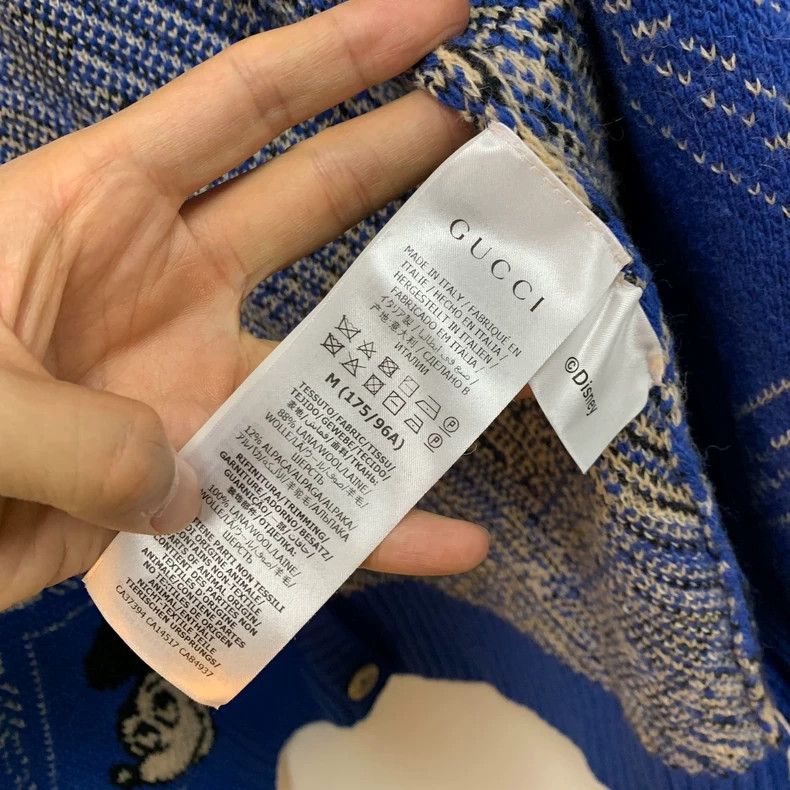 Gucci Gucci Disney co-branded cardigan sweater 2501-Nextarrow Size US M / EU 48-50 / 2 - 7 Thumbnail