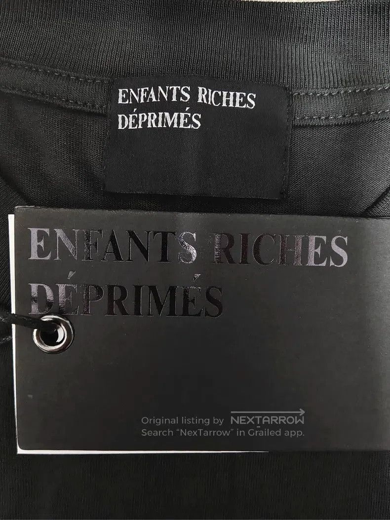 Enfants Riches Deprimes Enfants Riches Deprimes Black-Gray Distressed Portrait Lon Size US M / EU 48-50 / 2 - 4 Thumbnail